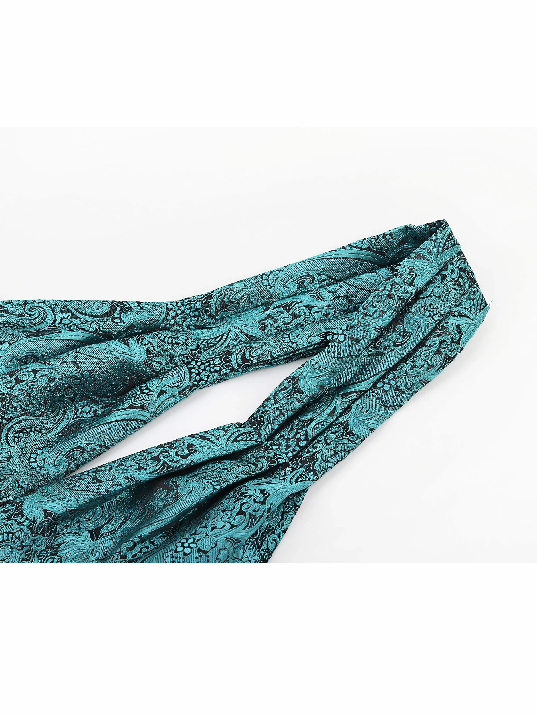 Męski szalik krawatowy Ascot krawat szalik Cravat Ties prosty elegancki dla dżentelmenów