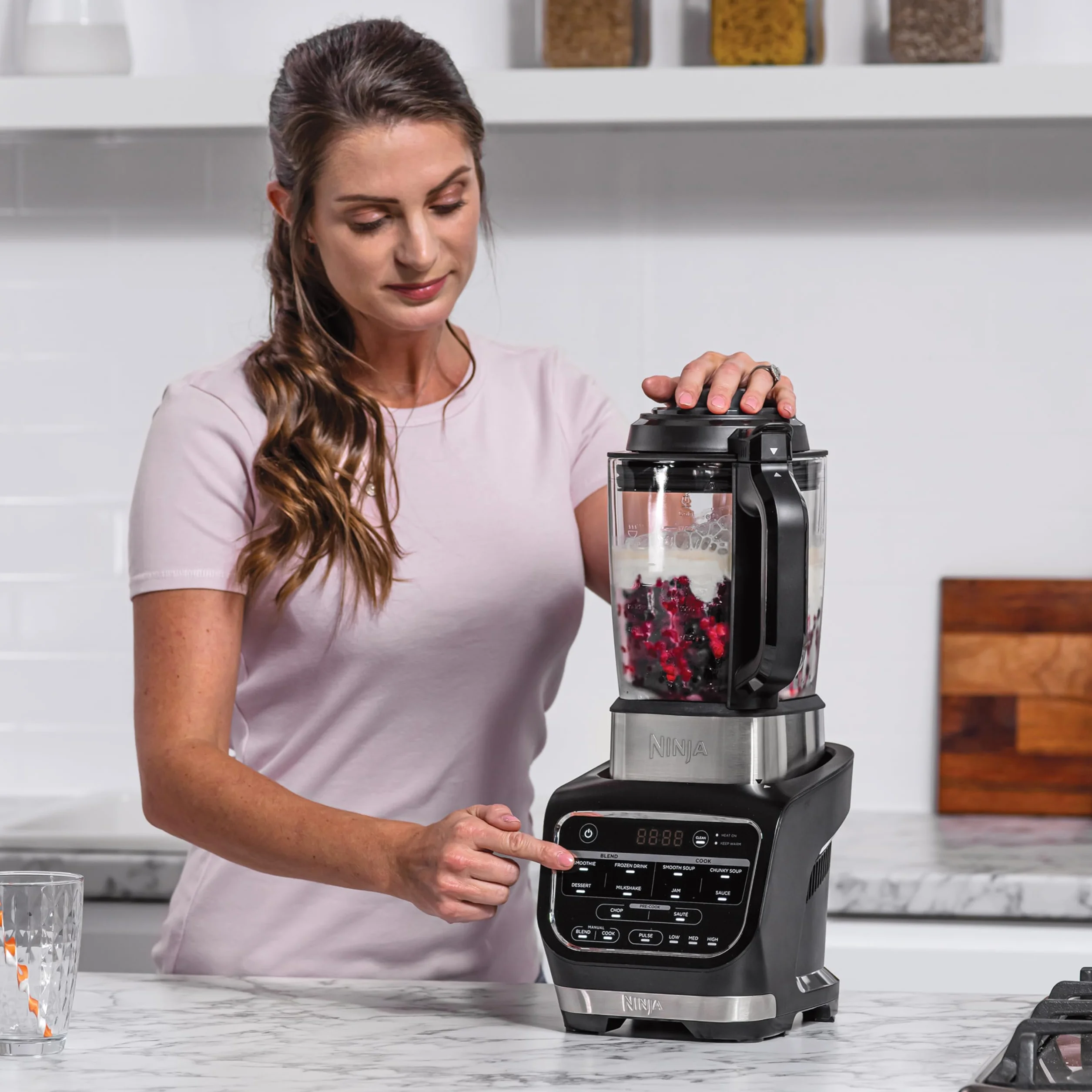 Ninja Hb150Eu Blender, Czarny, 1,7 l