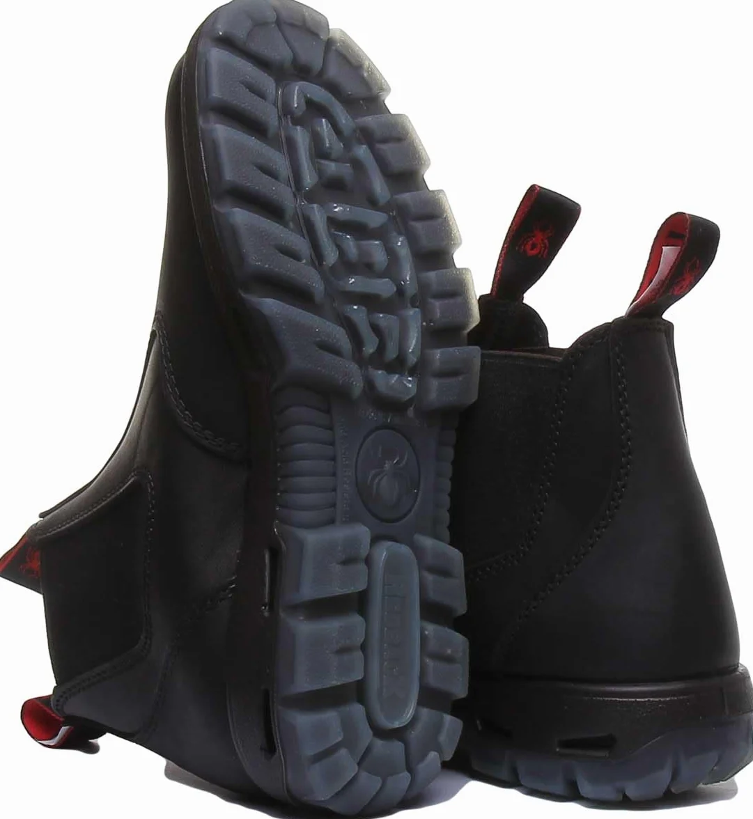 Redback UBBK Unisex Off-Road Chelsea Boots z Australii - czarne