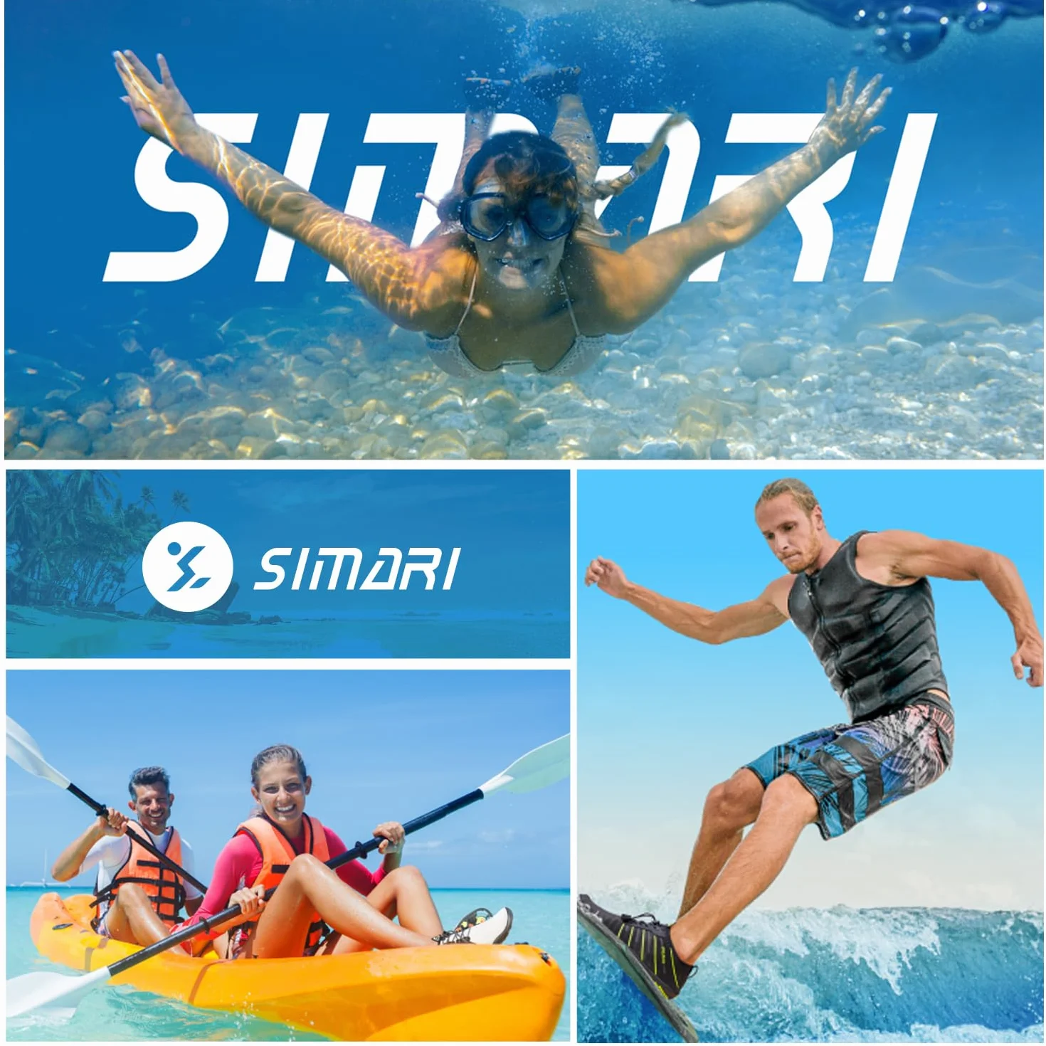 SIMARI Uniseks Wp001Obuwie wodne