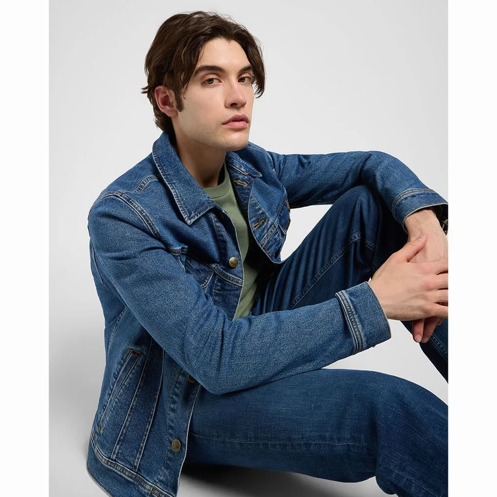 Lee Kurtka dżinsowa Mężczyźni Rider Jacket
