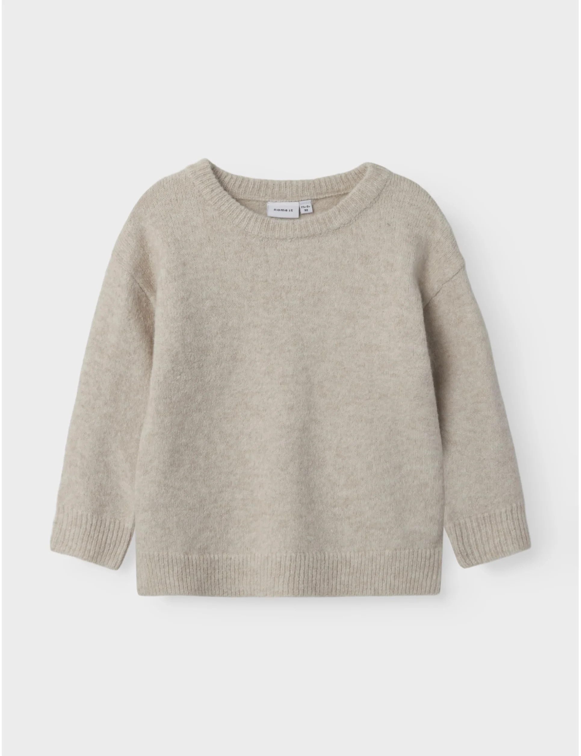 NAME IT Nmmtali Ls Knit chłopięce, Czysty kaszmir., 104