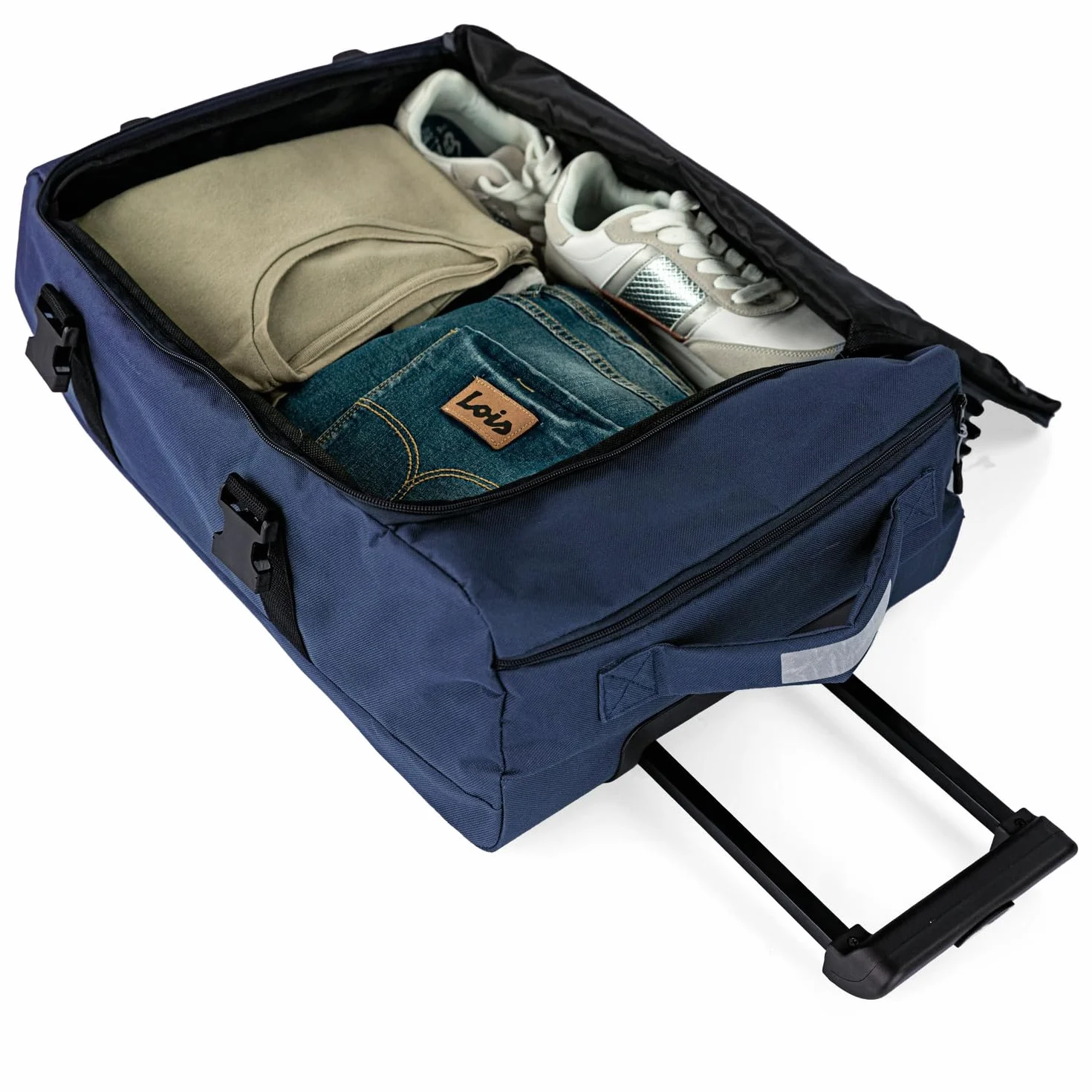 Torba podrózna na kólkach, walizka kabinowa 55x40x20, luggage, walizki - Trwalosc i komfort podczas podrózy