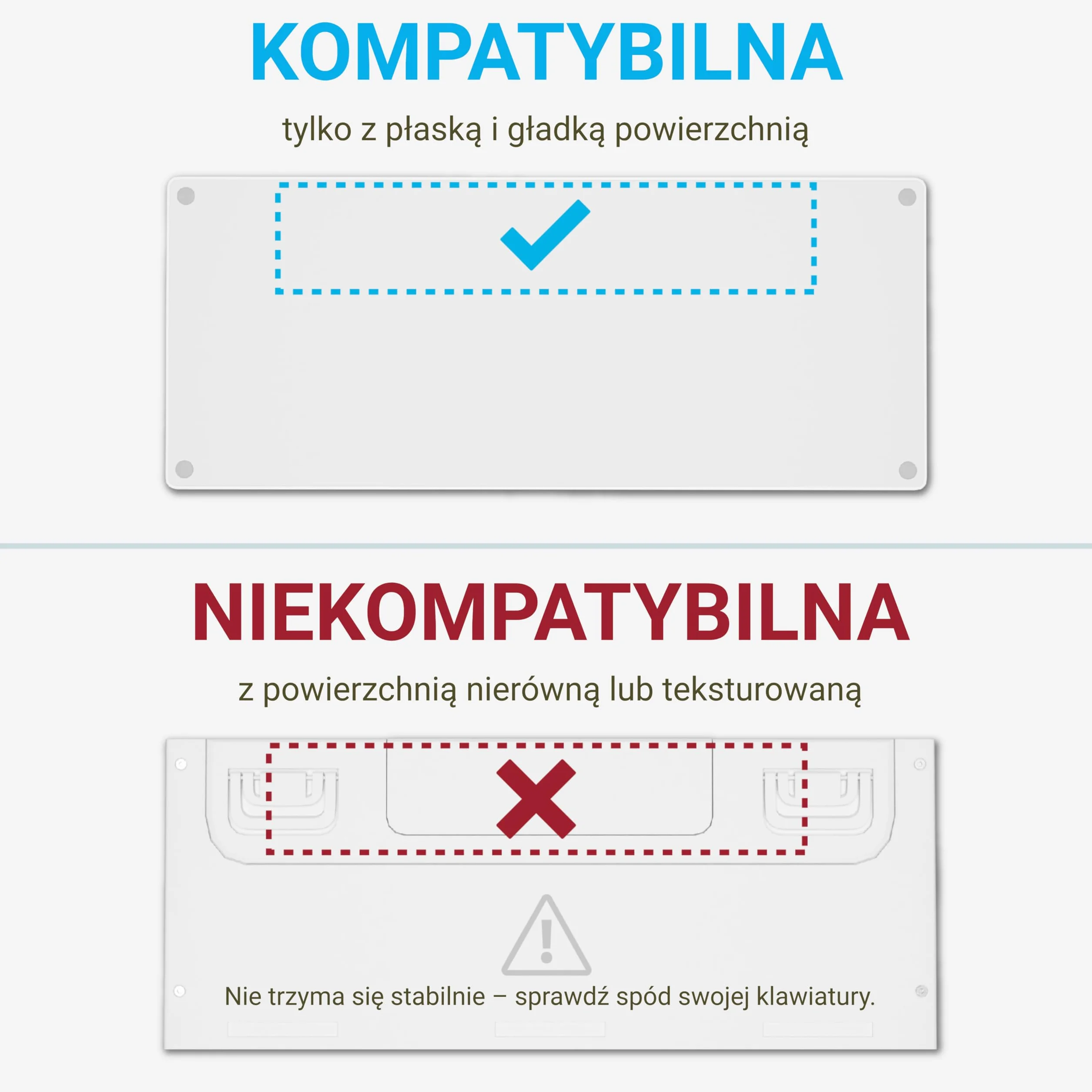 GPG2 ESC Flip klawiatura komputerowa stojak na laptopa 3 regulowane kąty
