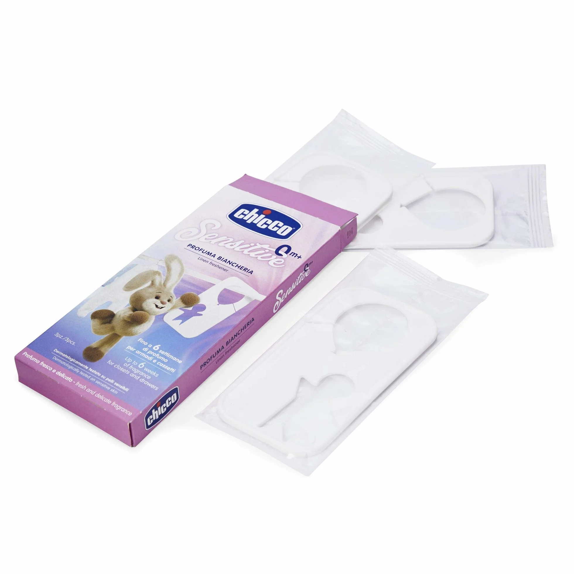 Chicco Perfumy pościel Świeży delikatny zapach 3 sztuki