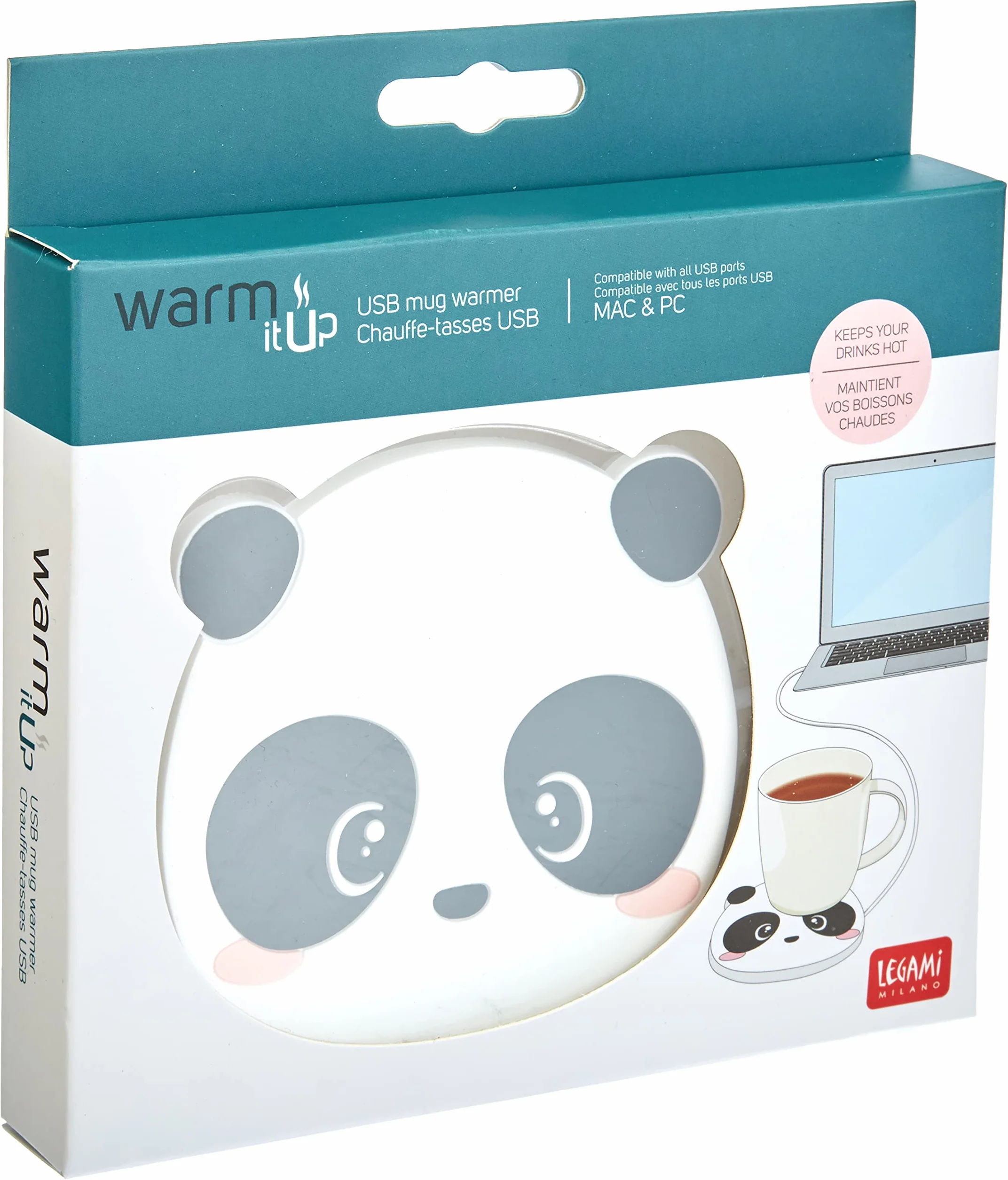 Legami Warm It Up ogrzewacz do filiżanek Panda
