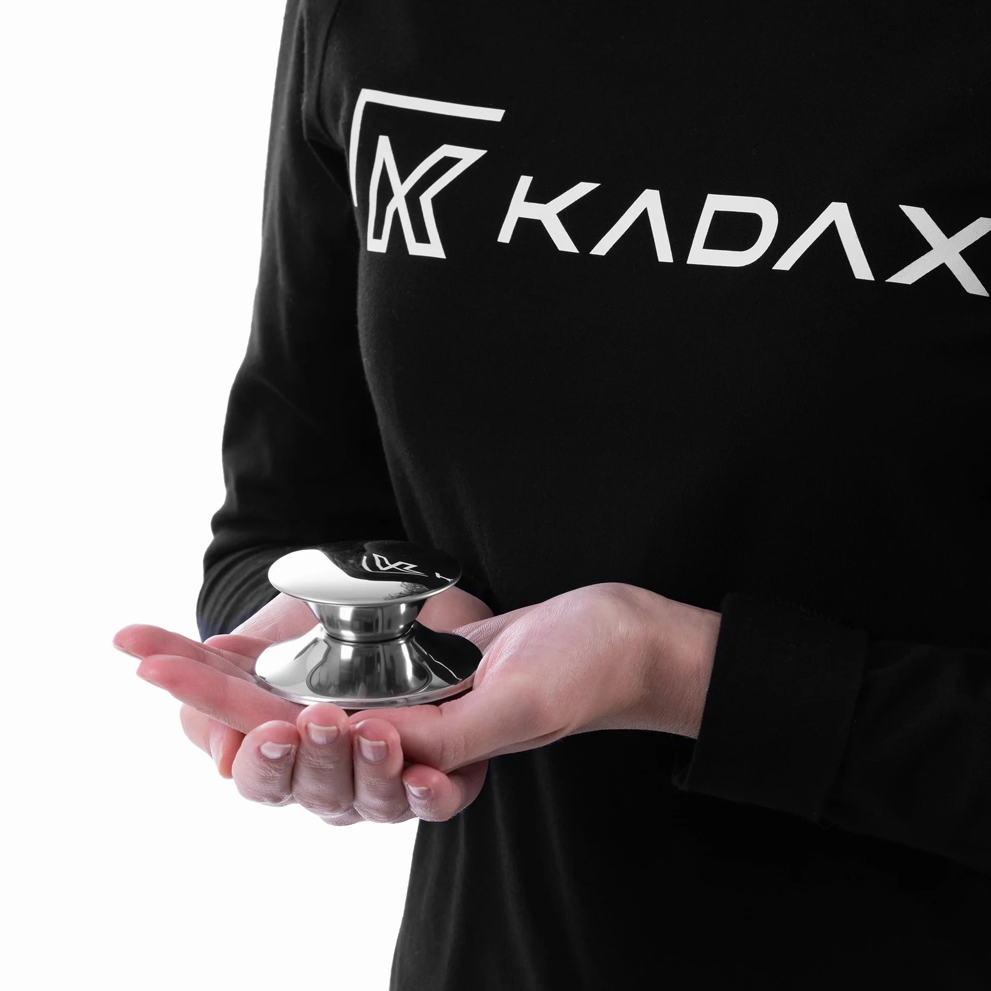 KADAX Uchwyt Pokrywki Garnka, Ognioodporna Gałka Z Tworzywa Sztucznego i Stali Nierdzewnej, Uniwersalny Uchwyt Do Szklanej Pokrywy (4 Sztuki, Srebrny)