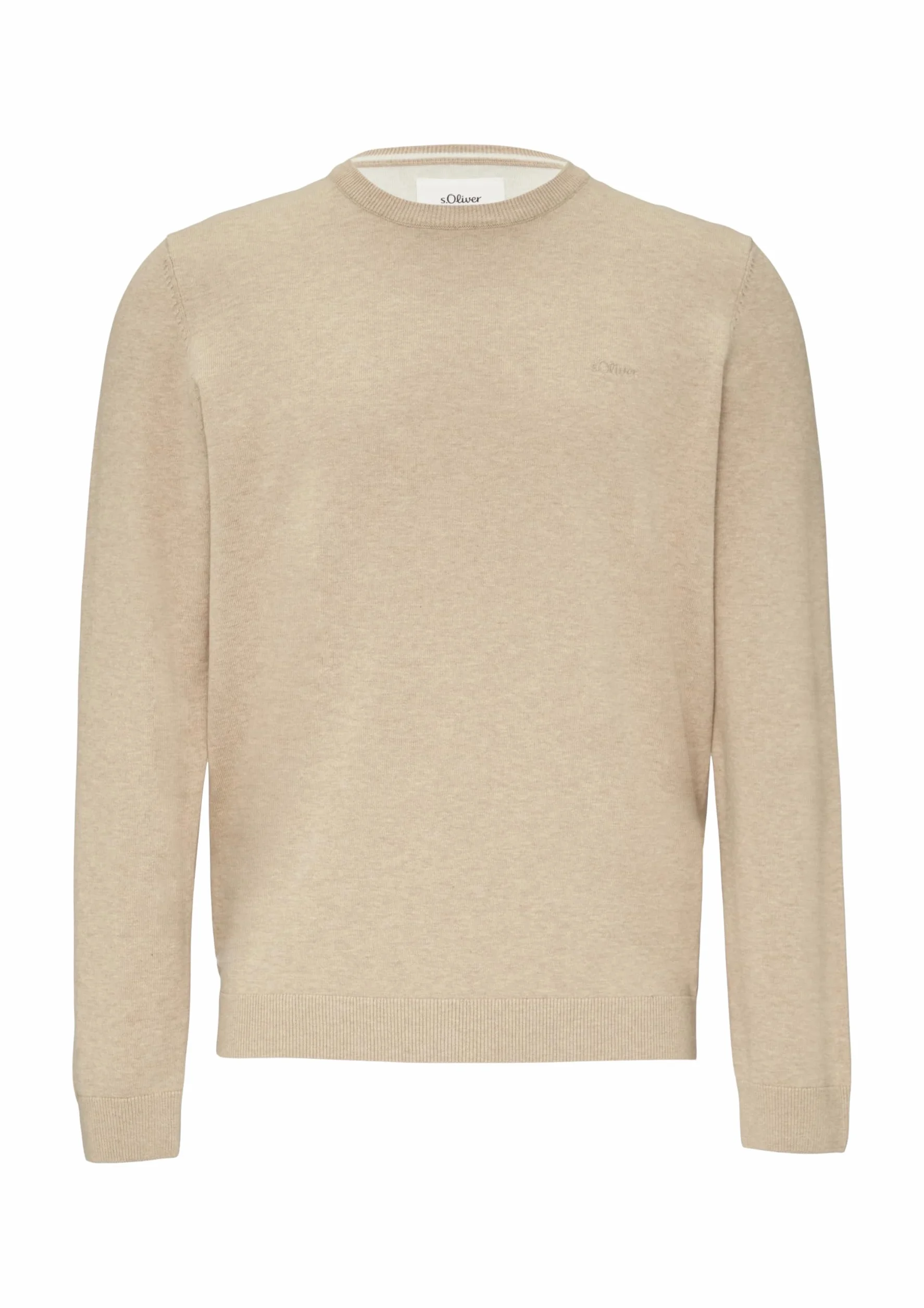 s.Oliver Sweter z dzianiny z wyszywanym logo, 82W0, M
