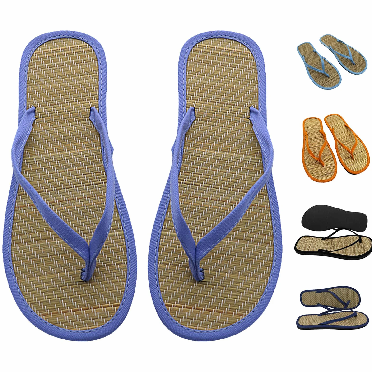 Płaskie klapki dla kobiet espadryle stringi sandały smukłe przyjazne dla środowiska damskie suwaki lekkie letnie buty plaża basen wakacje