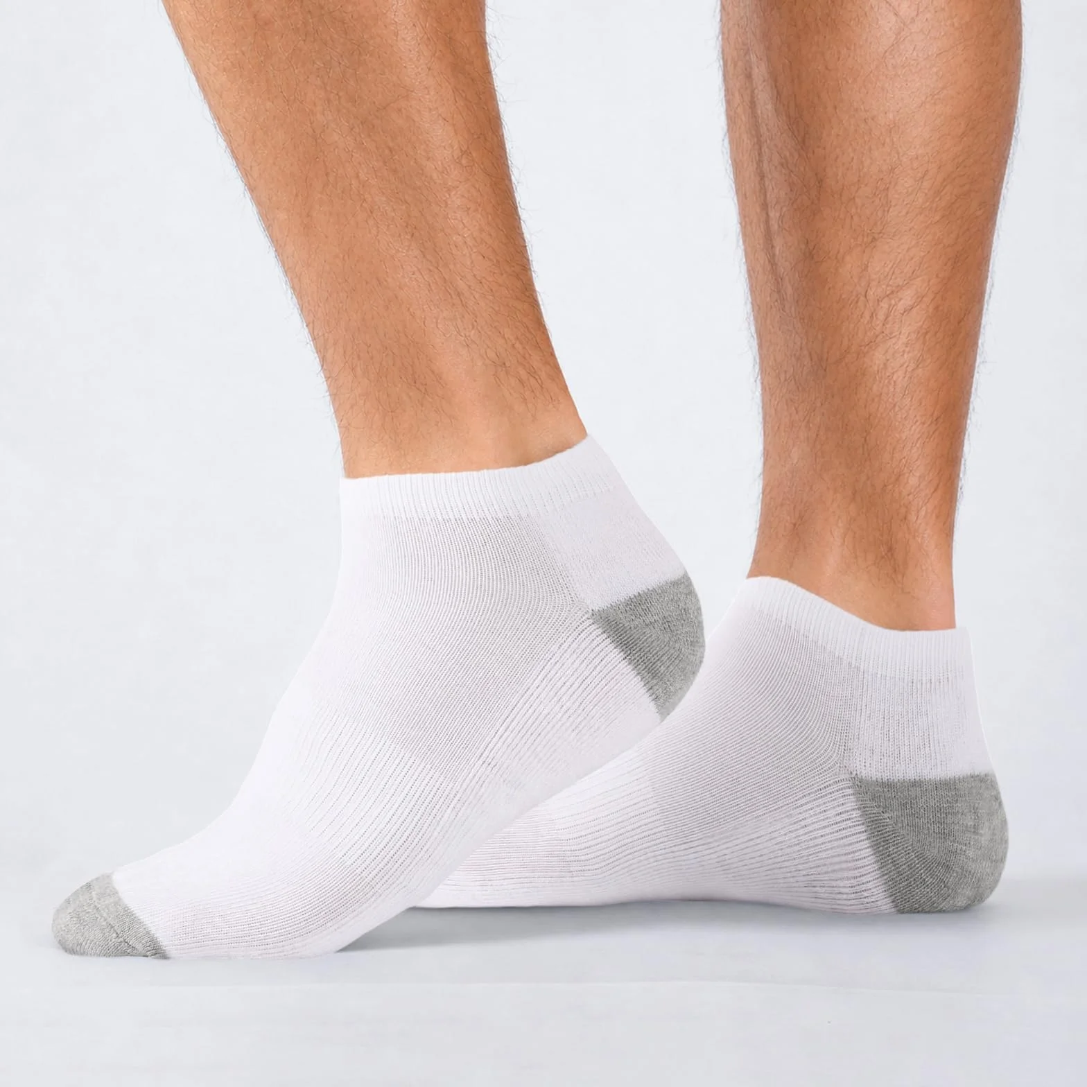 SockWaddles Skarpety do Biegania Męskie (8 Par), Oddychające Skarpetki Sportowe z Amortyzacją i Wsparciem Łuku Stopy