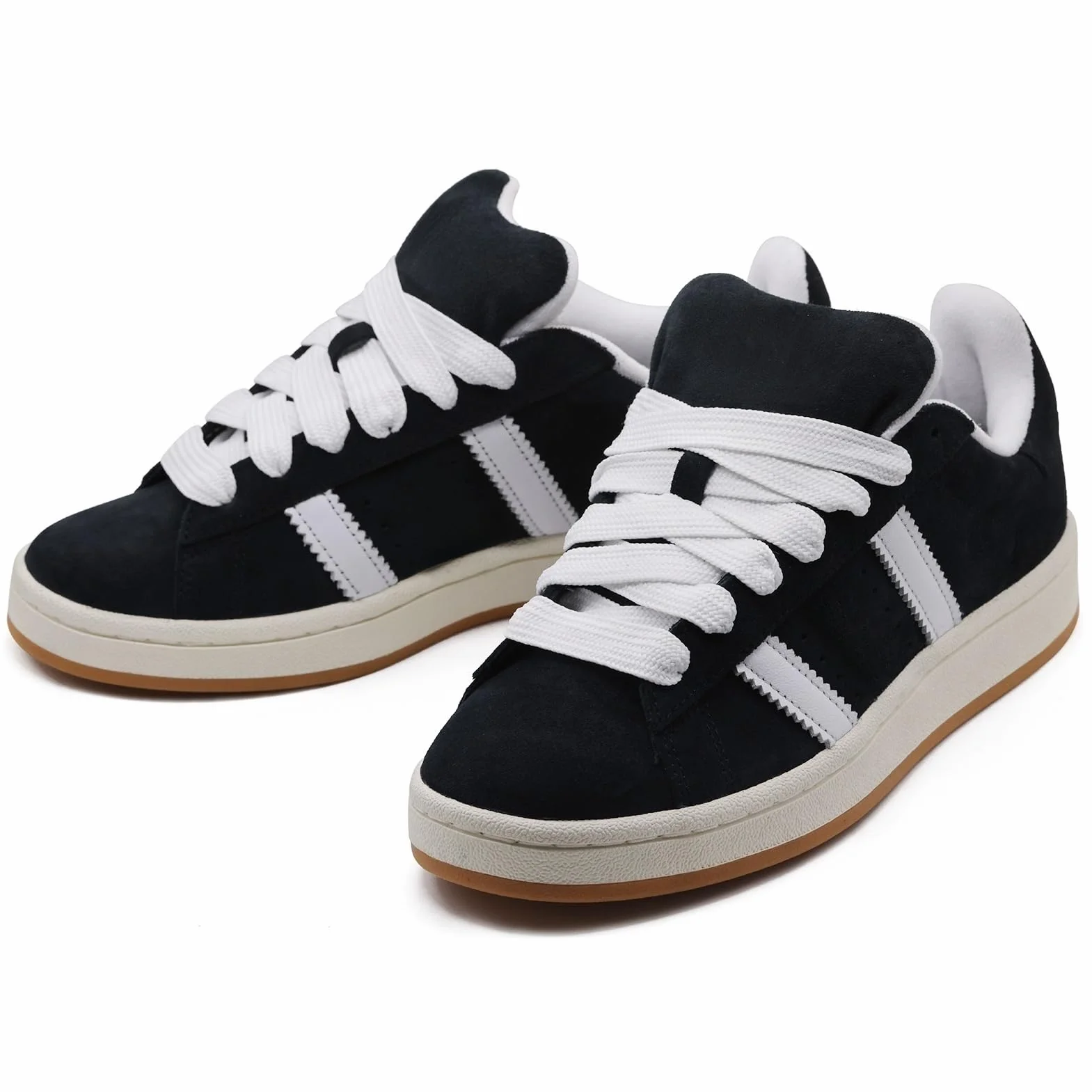 Sznurowadła do Adidas Campus 00s 15mm Szerokie Płaskie Zestaw 2 Par