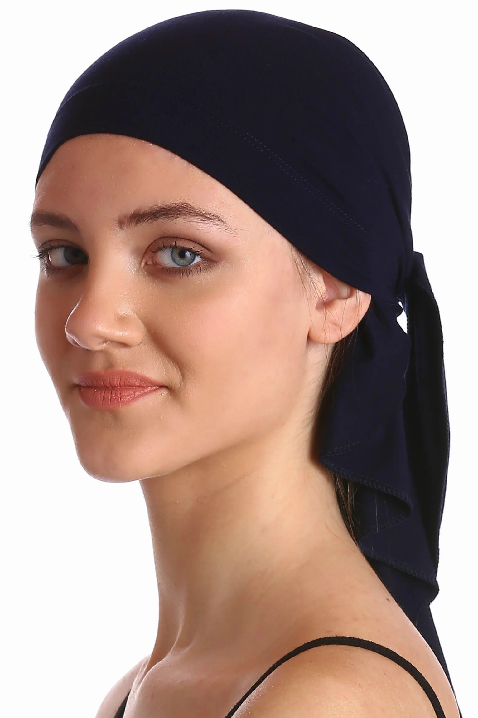 Deresina Bambusowa bandana unisex na chemioterapię, wypadanie włosów, bandana wiązana na plecach