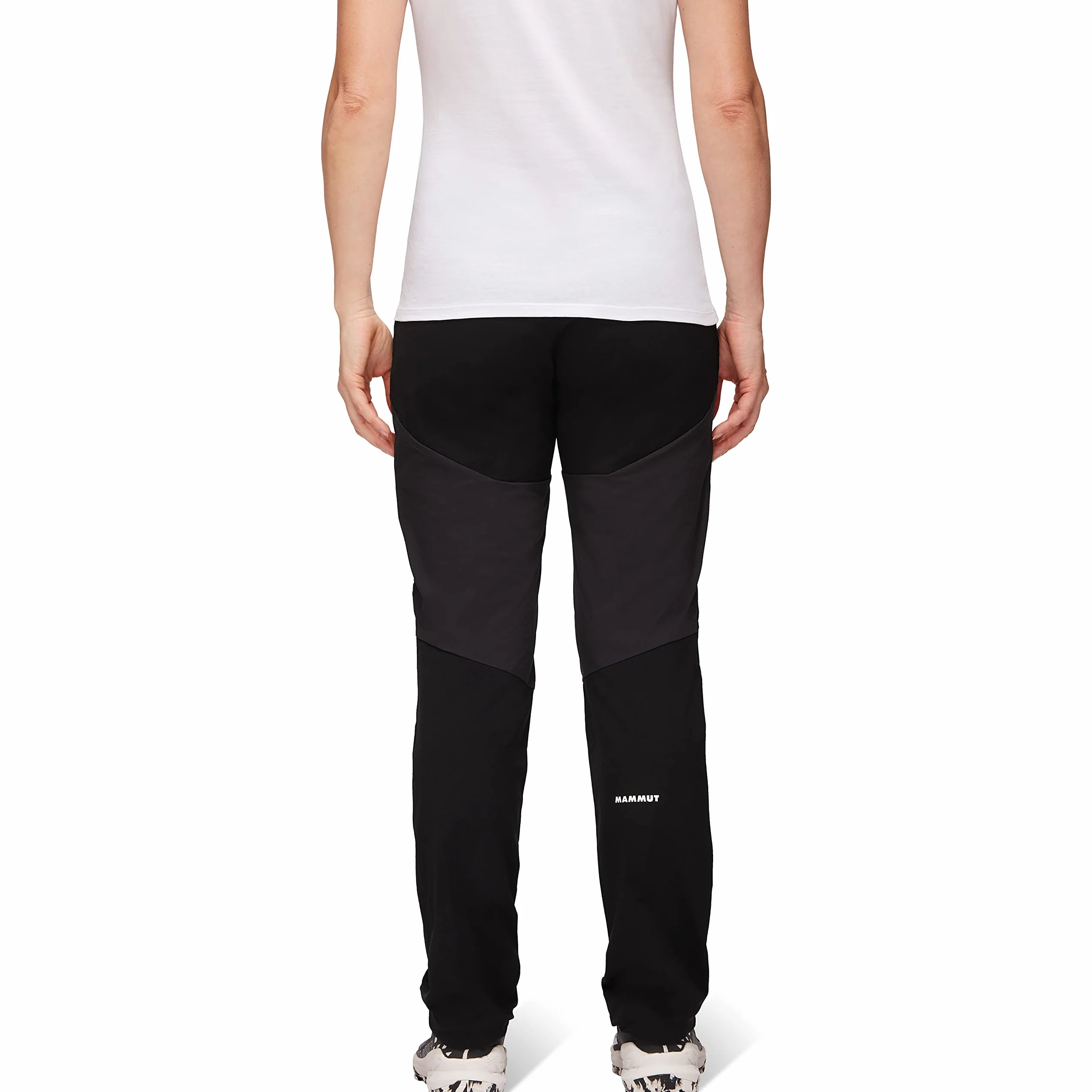 Mammut Courmayeur SO Pants Women – Damskie Spodnie Softshell | Oddychające i Wiatroodporne | Czarne, Rozmiar 36