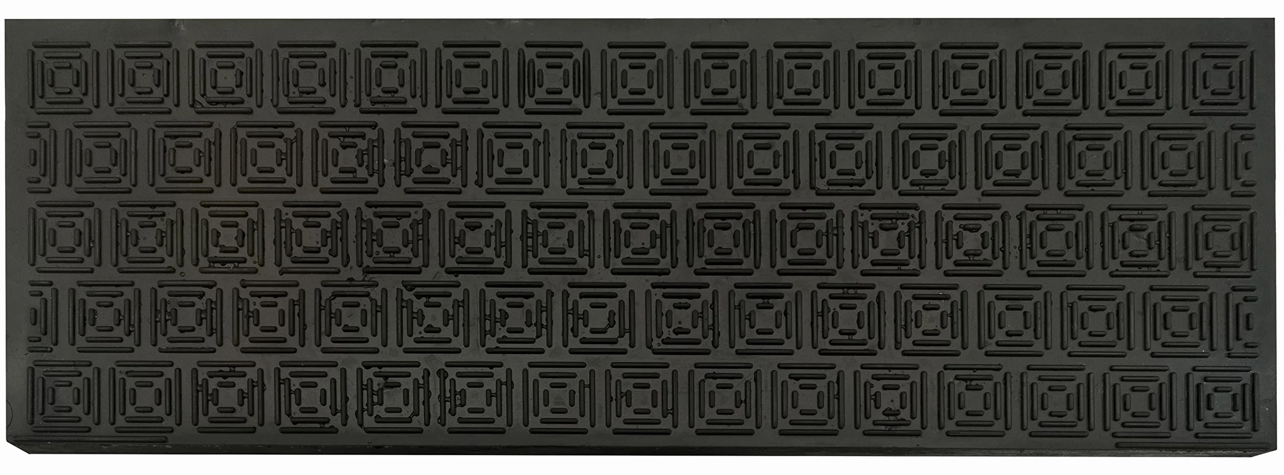 Gumowe nakładki na schody 73x24 cm czarny