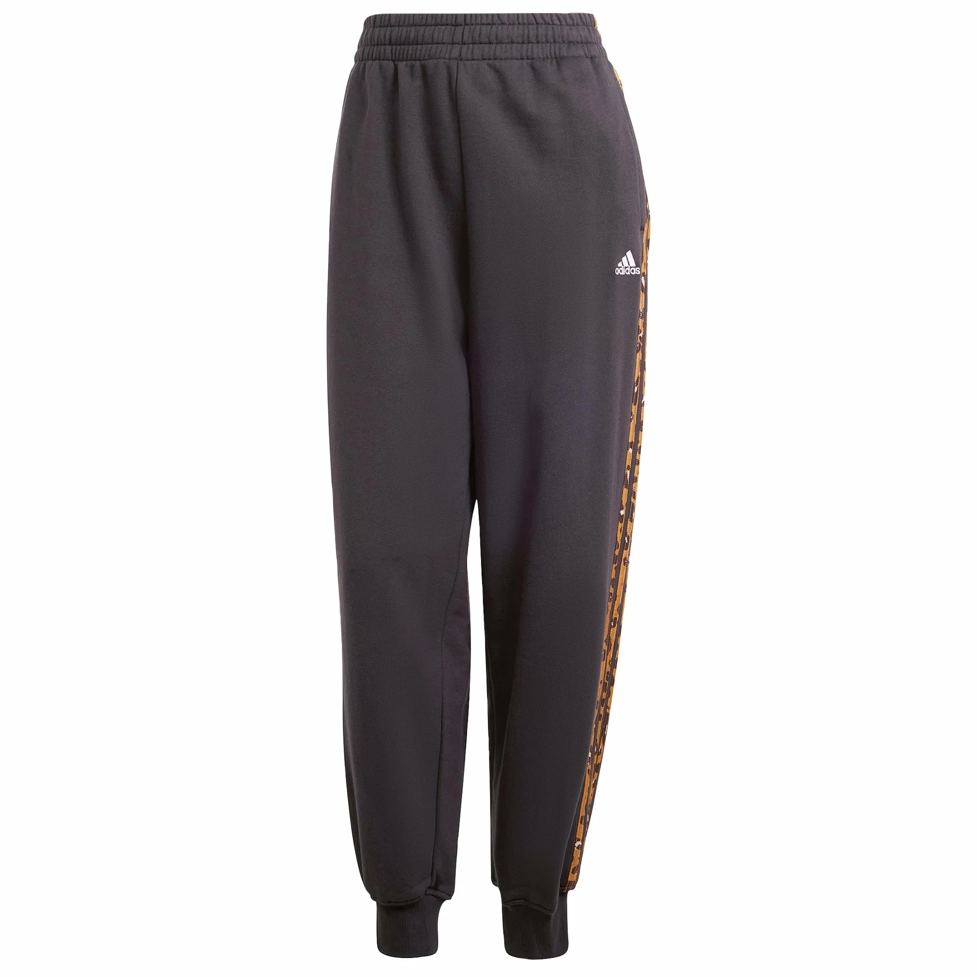 adidas Spodnie Essentials 3 Paski Nadruk Zwierzęcy 7/8 - Spodnie Kobiety