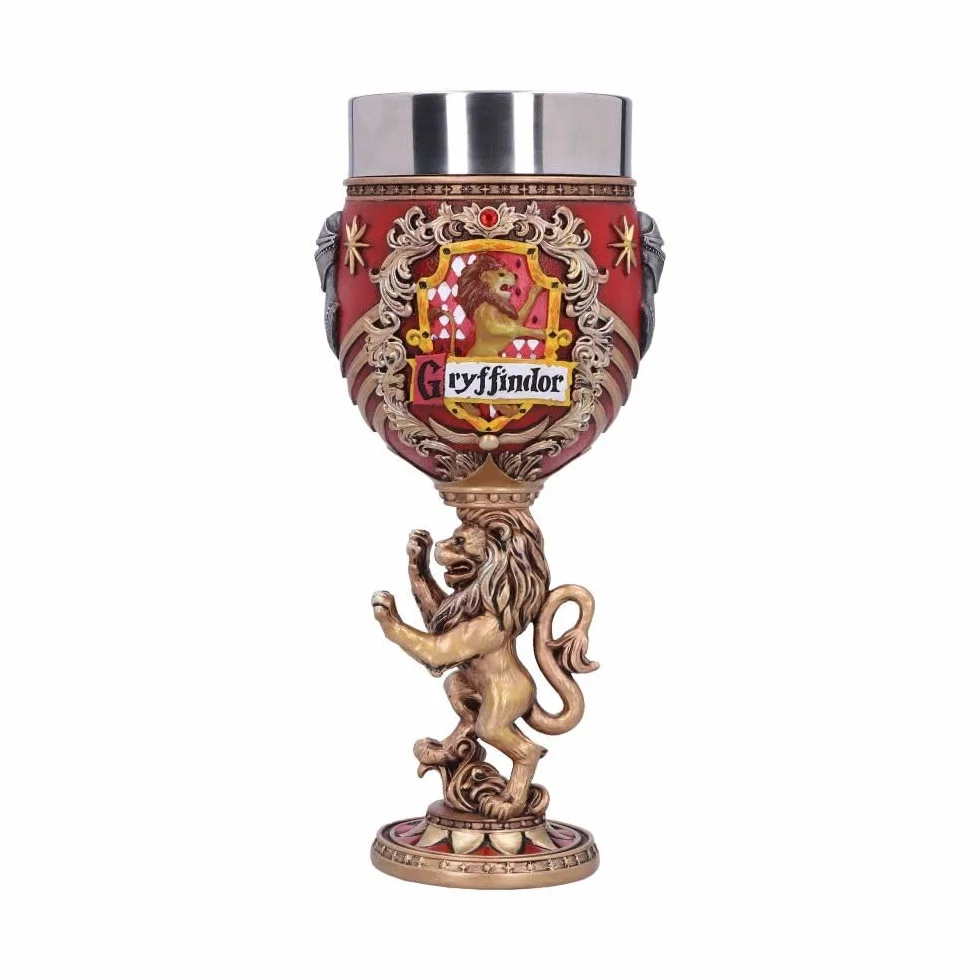 Nemesis Now Harry Potter Gryffindor Hogwart House Kielich, Material, Czerwony/Złoty, 200 ml