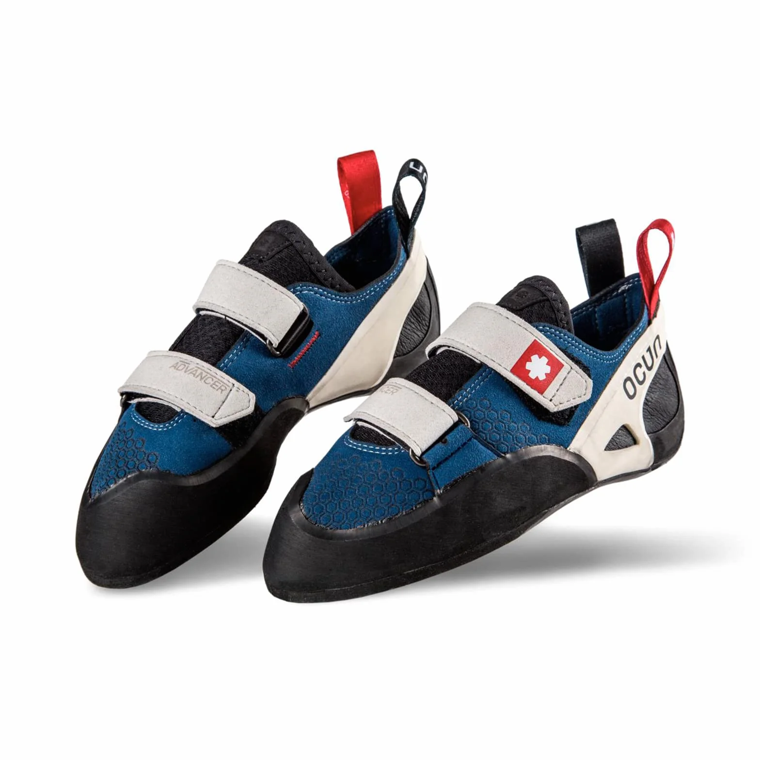 Ocun Advancer QC and Advancer LU Bouldering Shoe I Rock Climbing Shoe for Advanced Climbers, granatowy, 45 EU
