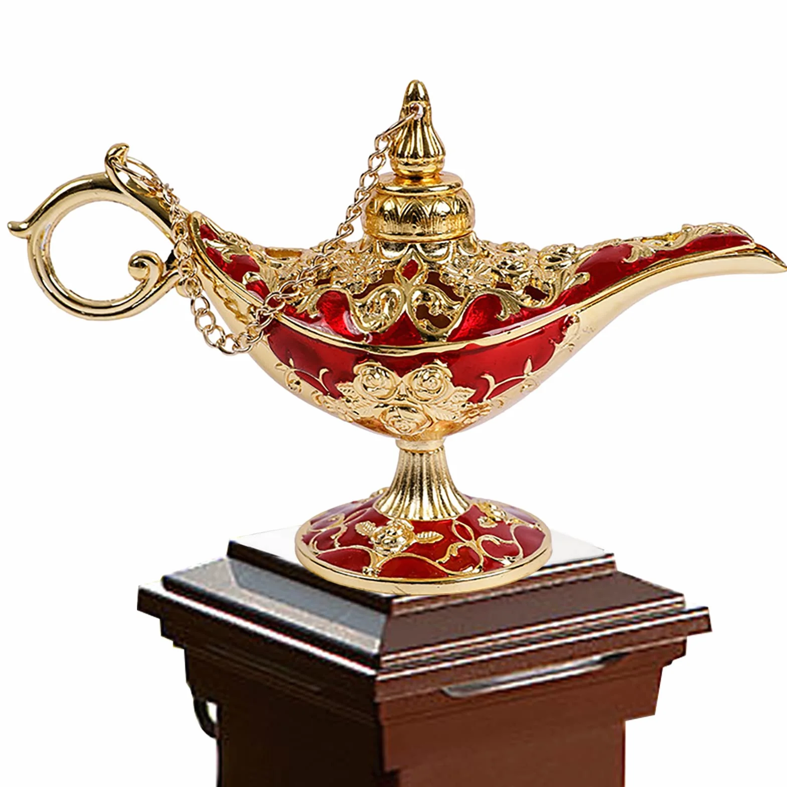 Lampa arabska Aladyn Vintage metalowa rękodzieło klasyczna ozdoba
