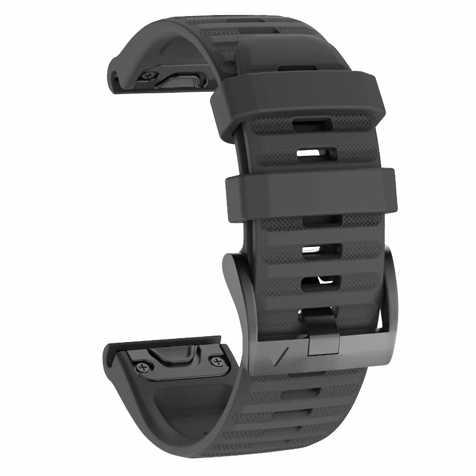 Isabake Pasek do zegarka Garmin Fenix 6X, QuickFit o szerokości 26 mm, kompatybilny z Fenix 6X/6X Pro, Fenix 5X/5X Plus, Fenix 3/3 HR