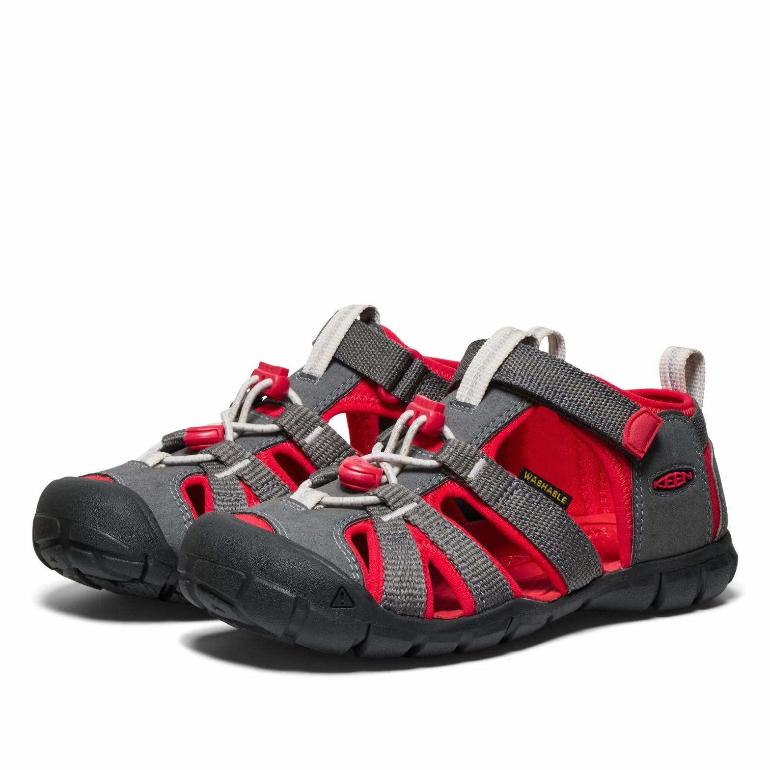 KEEN Sandały dziecięce unisex Seacamp Ii CNX, Magnes czerwony dywan, 36 EU