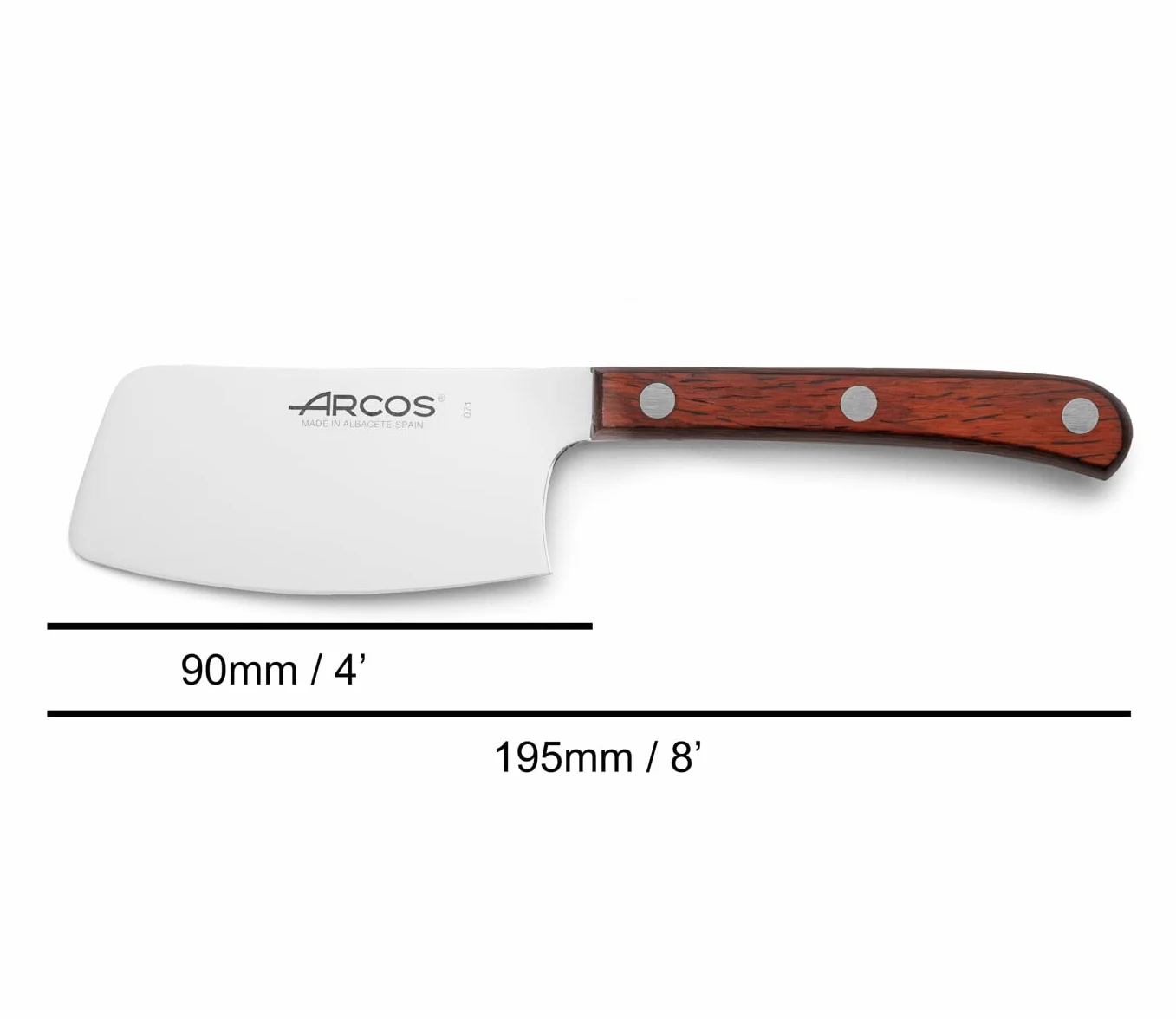 Arcos Noże do steków Stół Ostrze Nitrum Stal nierdzewna 90 mm 18/8 Zestaw uchwytów