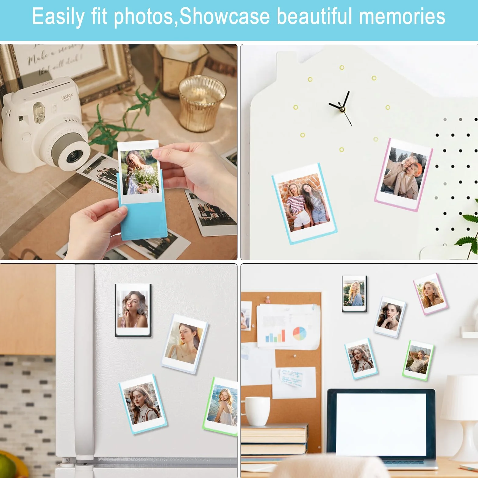 HENGBIRD Magnetyczna ramka na zdjęcia 10 sztuk do Instax Mini