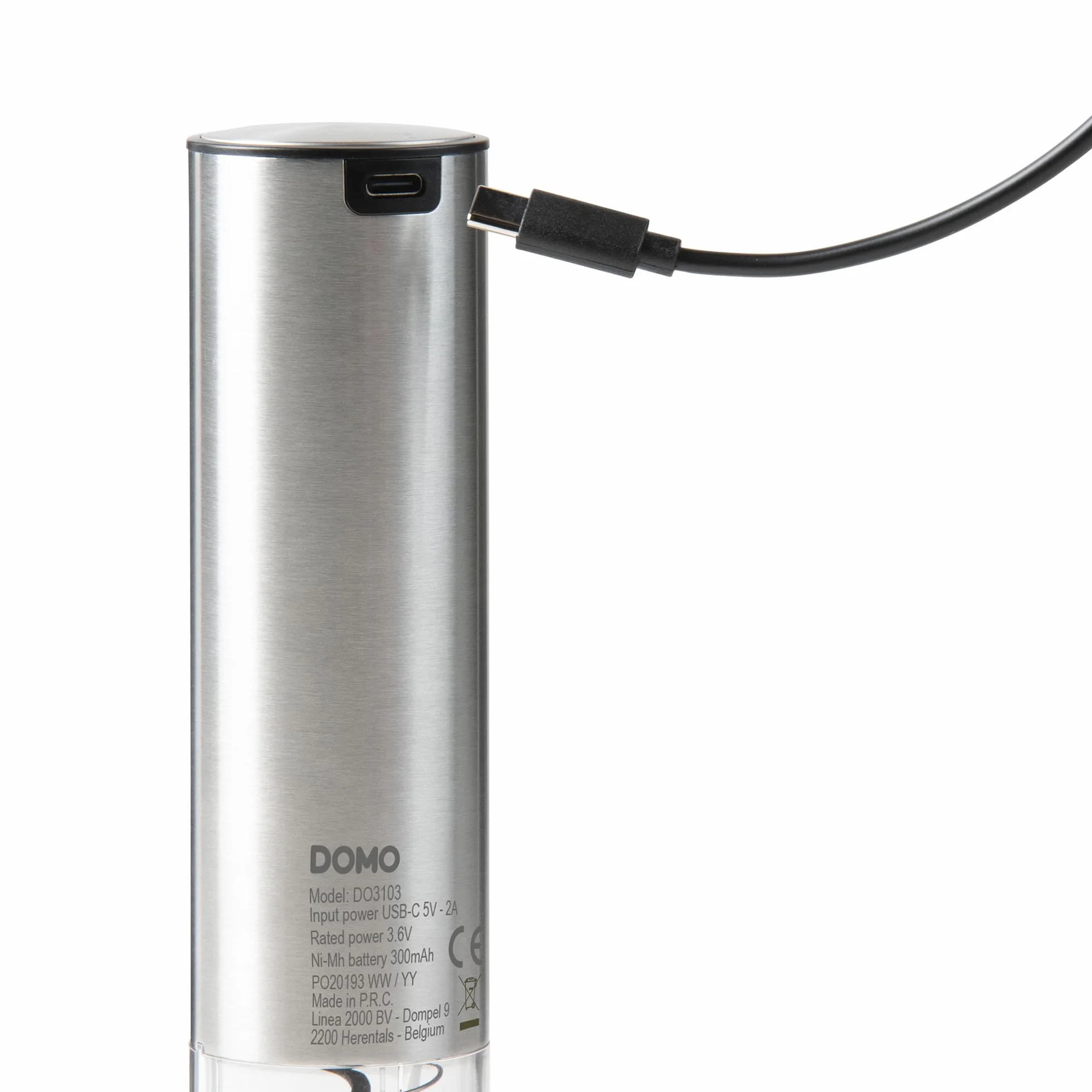 DOMO DO3103 zestaw do otwierania wina LED stal nierdzewna