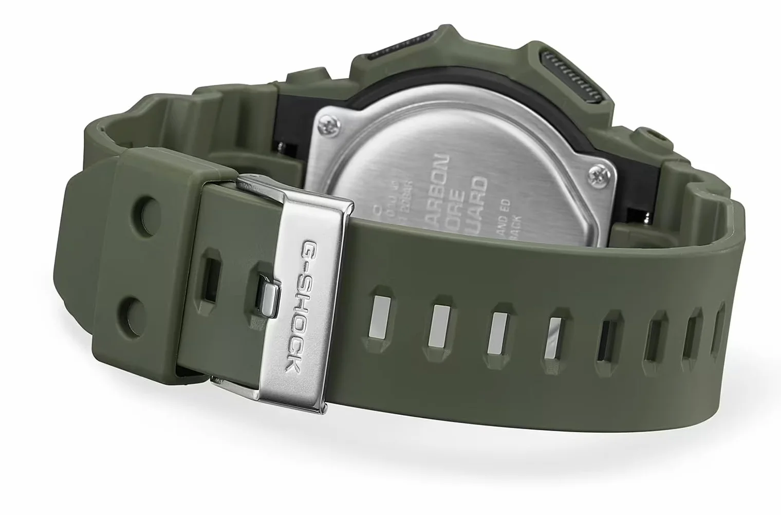 Casio Mieszany analogowy zegarek kwarcowy z paskiem GD-010-3ER, zielony, pasek, Zielony, pasek