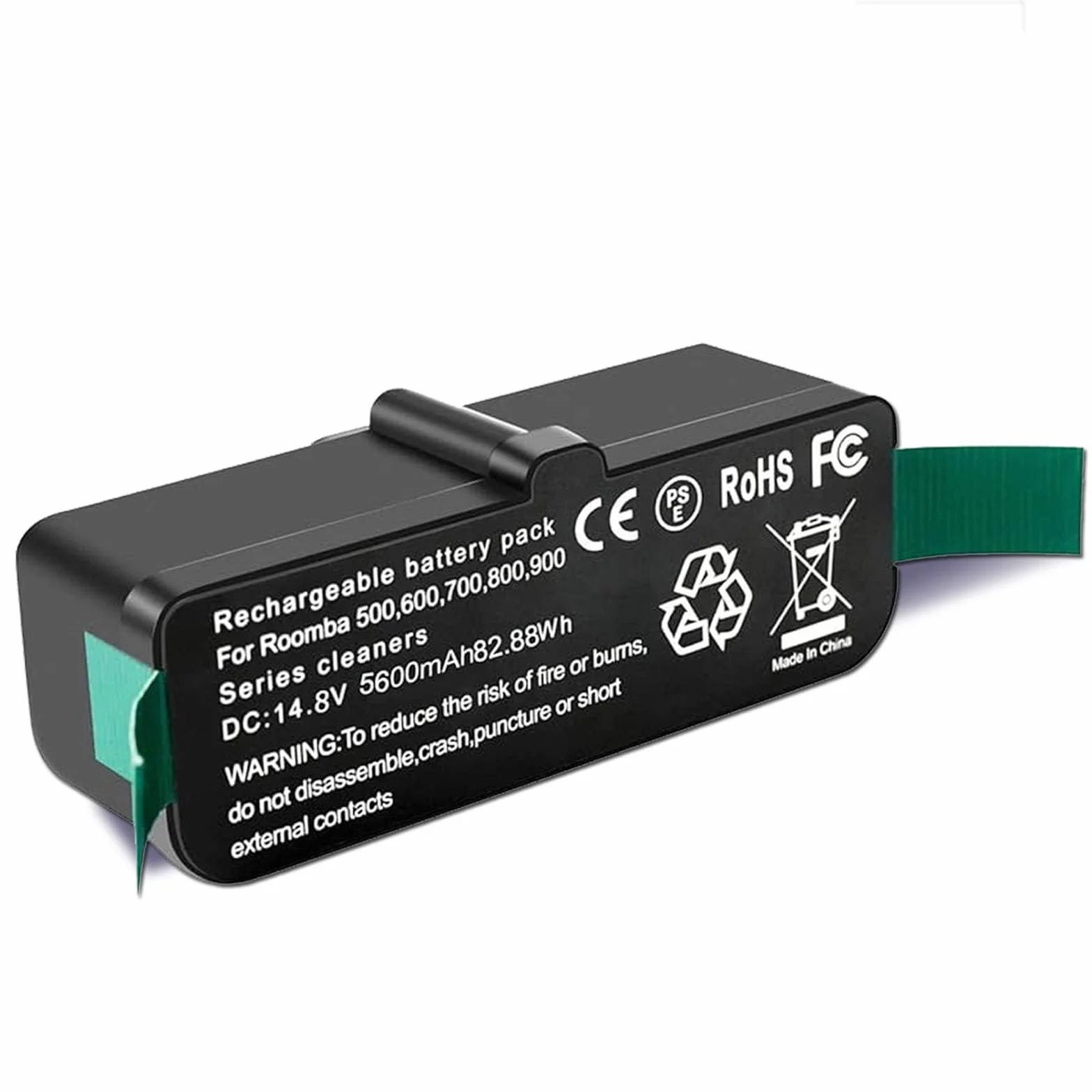 5200mAh 14,4V bateria litowa kompatybilna z iRobot Roomba 960 980 981 970 965 801 805 850 860 877 890 891 895 690 680 675 640 61440 61440 615 615 900 88 Seria 00 700 600