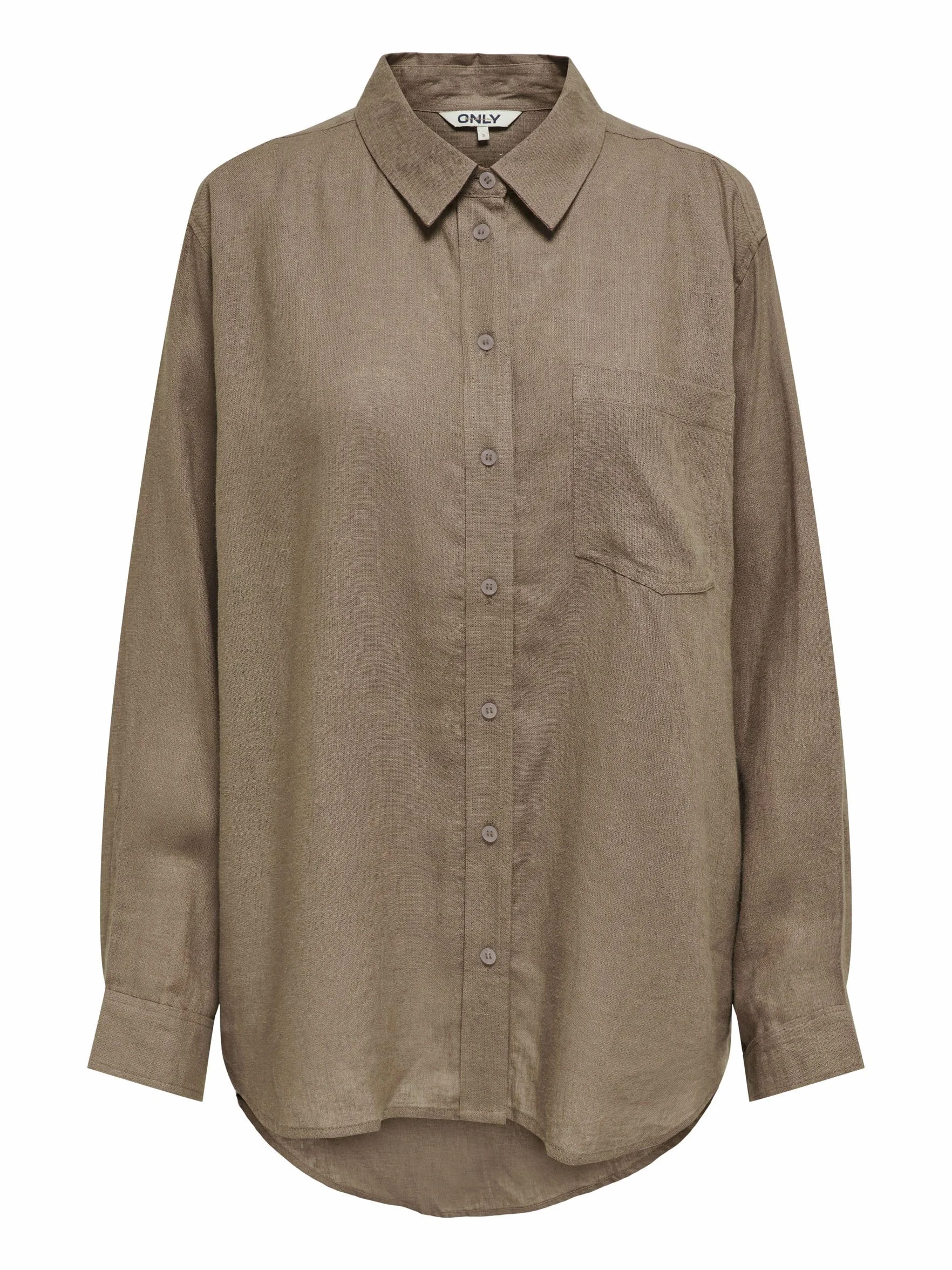 Onltokyo L/S Linen Blend Shirt Pnt Noos, beż, L