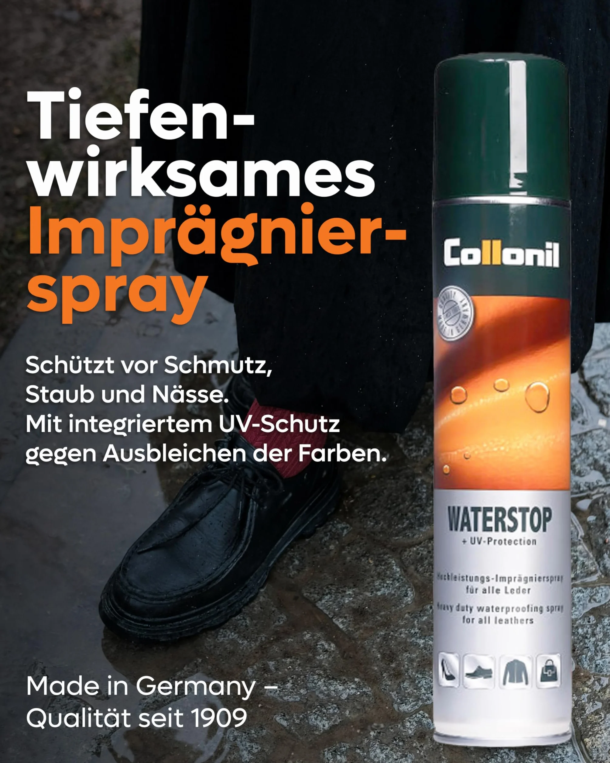 Collonil Waterstop 16620001000 spray pielęgnacyjny 200 ml