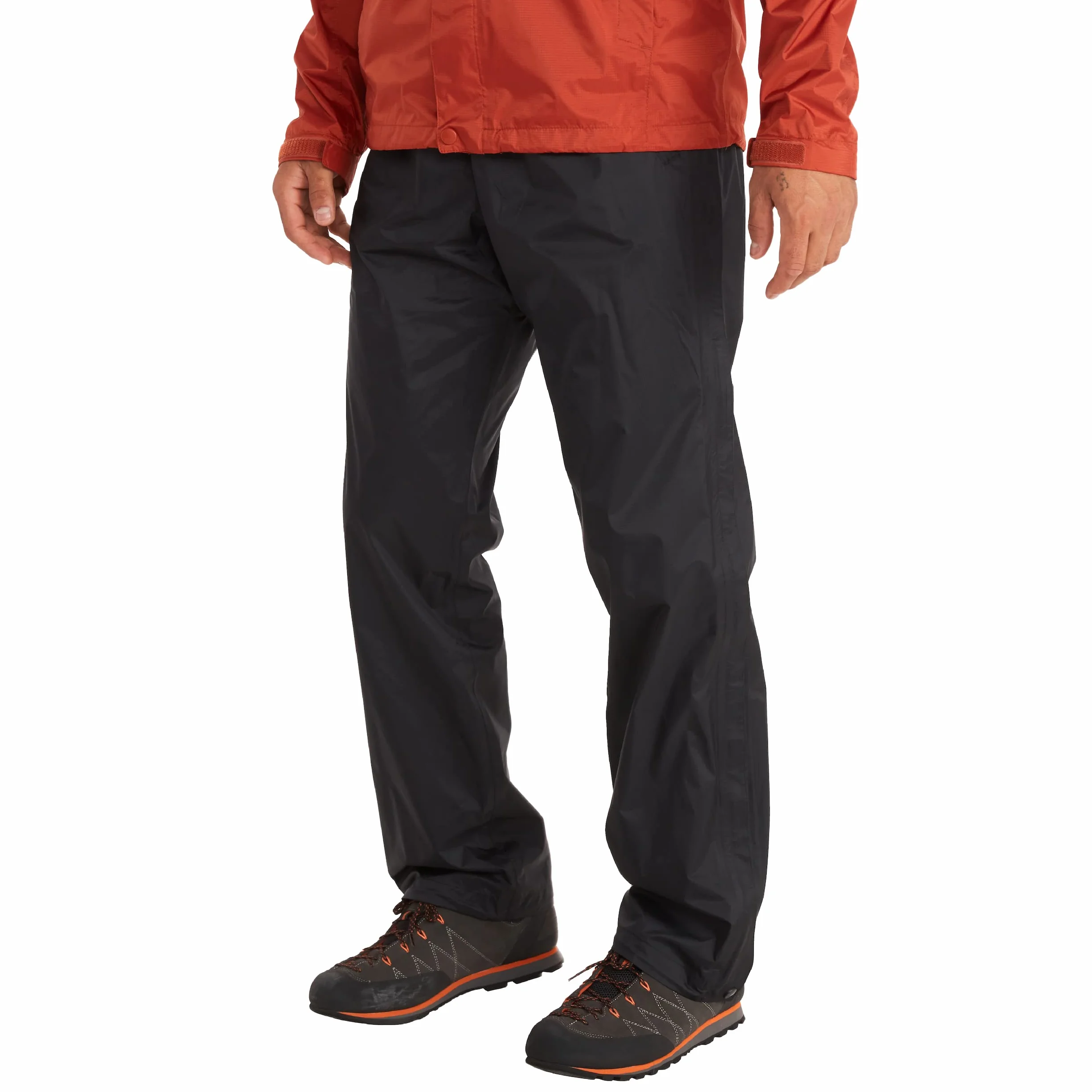 Marmot PreCip Eco Full Zip Pant - Wodoodporne spodnie przeciwdeszczowe, wiatroszczelne spodnie trekkingowe, oddychająca odzież przeciwdeszczowa na wędrówki i trekking Mężczyźni