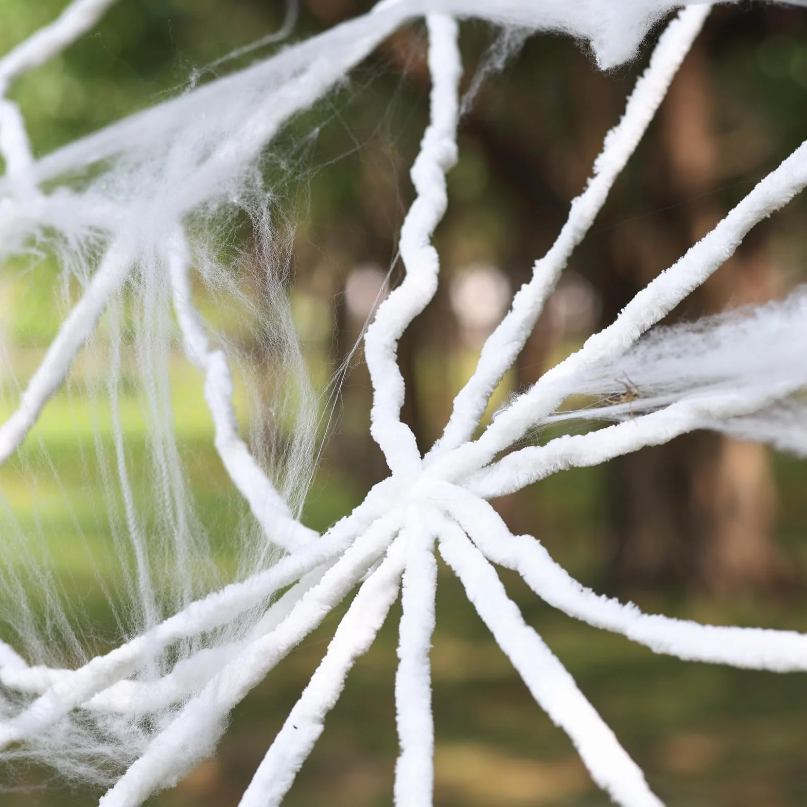 Halloween pajęczyna dekoracyjna na zewnątrz