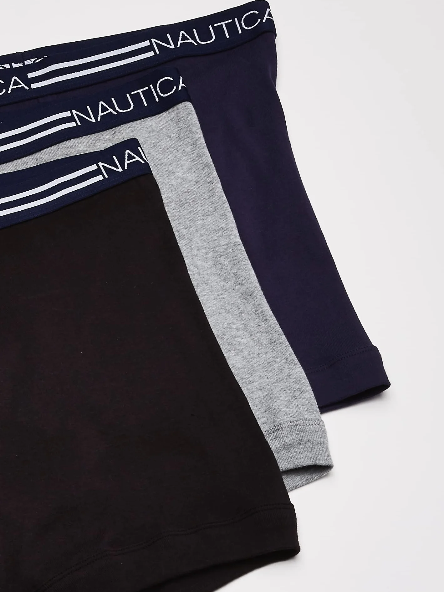 Nautica Krótkie bokserki męski 3-pack Cotton Boxer Brief