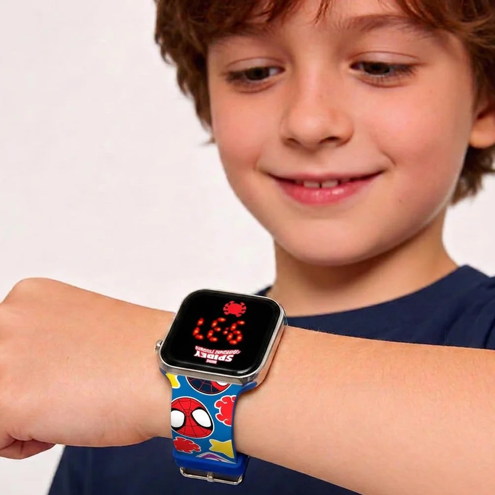 Kids Licensing Zegarek LED SPF4018, Spidey