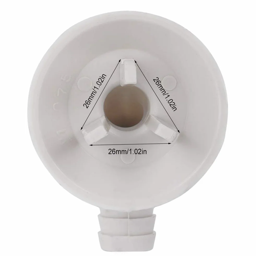 Dysza spustowa klimatyzacji PP biała złącze kolankowe uniwersalne odpływ 2,5 cm