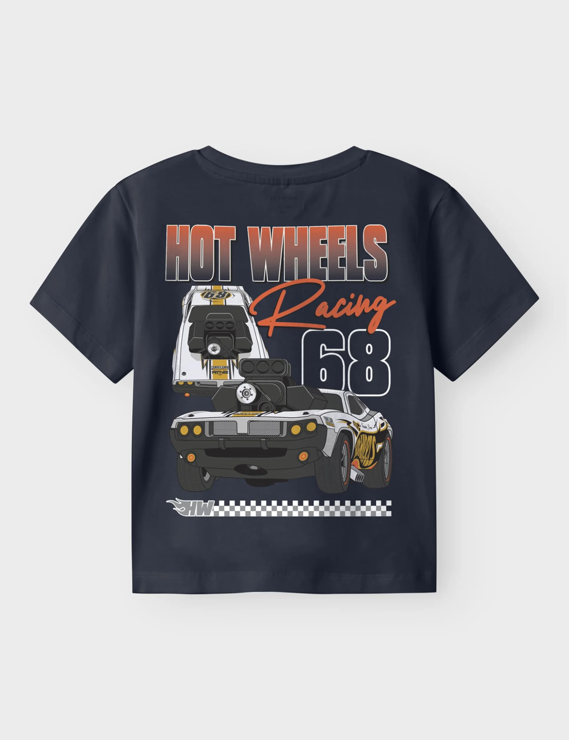 Nmmjorge Hotwheels Nreg Ss Top Box Sky, granatowy blezer, 104