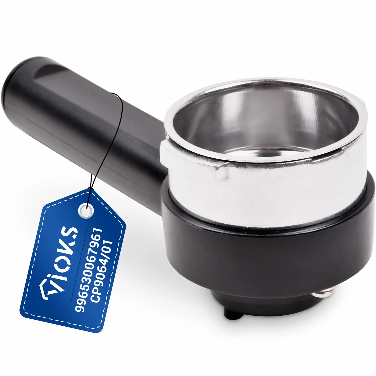 VIOKS Ekspres do kawy sitko 54 mm zamiennik do Philips Saeco CP9064/01 uchwyt na 2 filiżanki