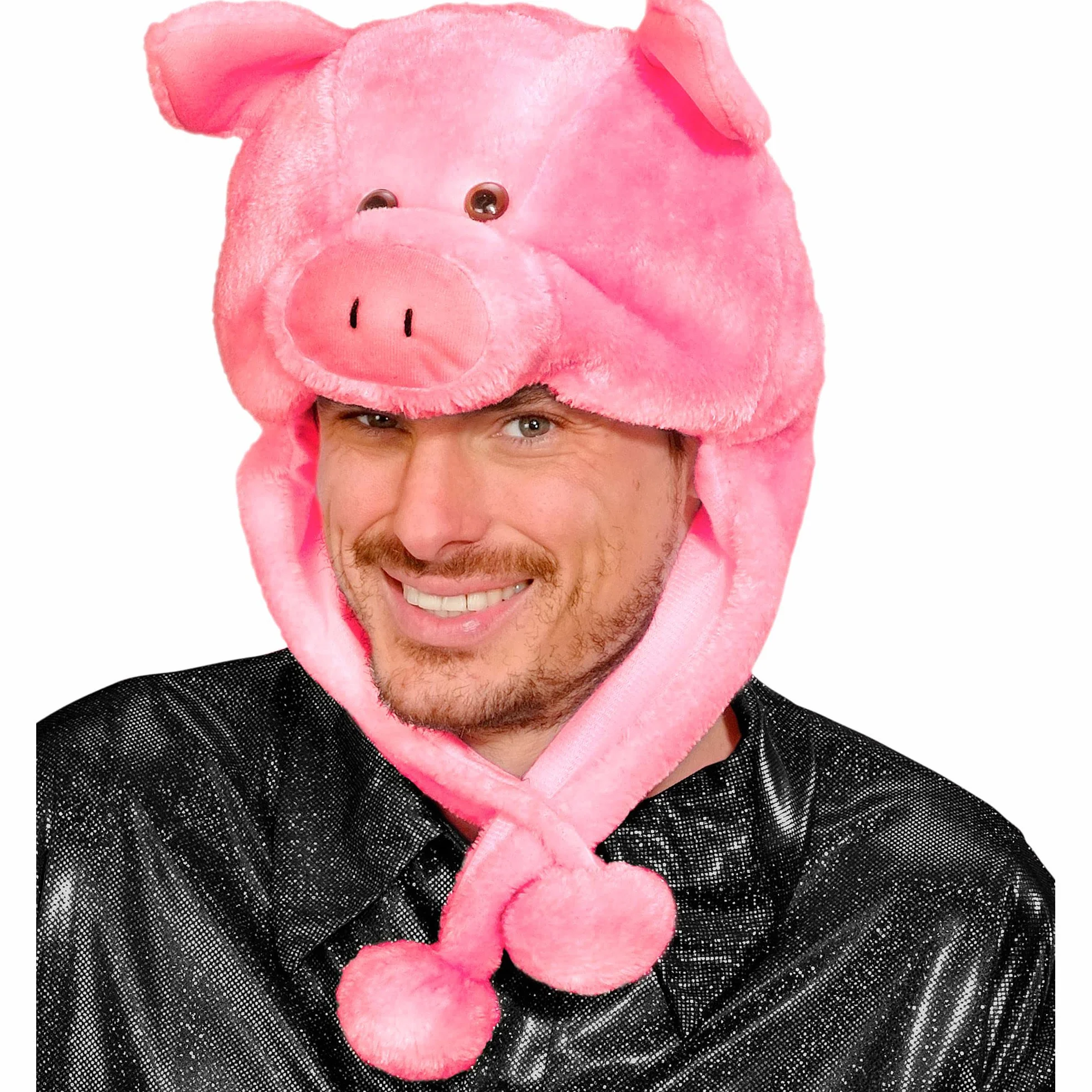 W WIDMANN MILANO Party Fashion - Czapka zwierzęca, Party Animals, czapka materiałowa, czapka pluszowa, kostium zwierzęcy