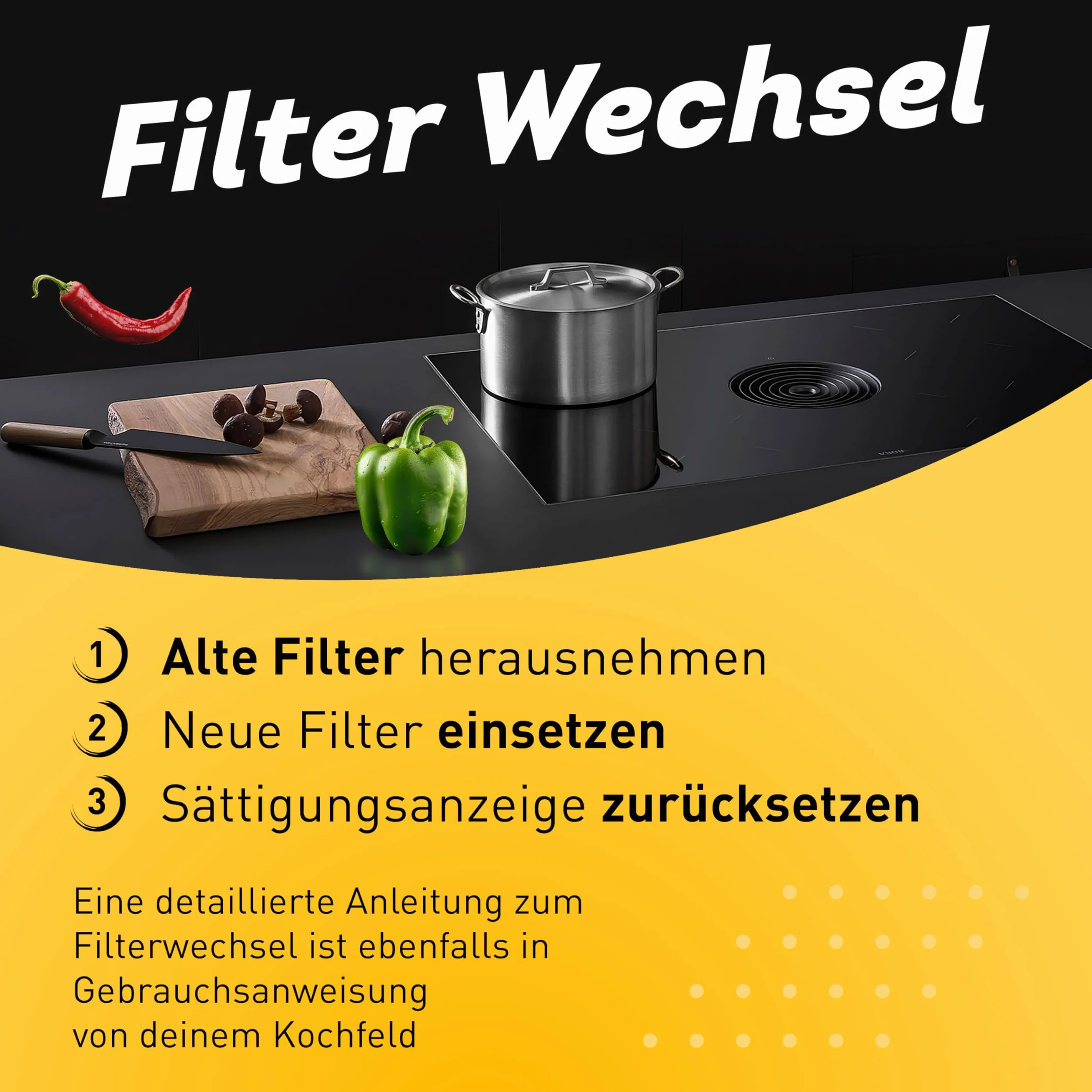 Zestaw filtrów z węglem aktywnym do Bora Pure Puakf PURU PUXU