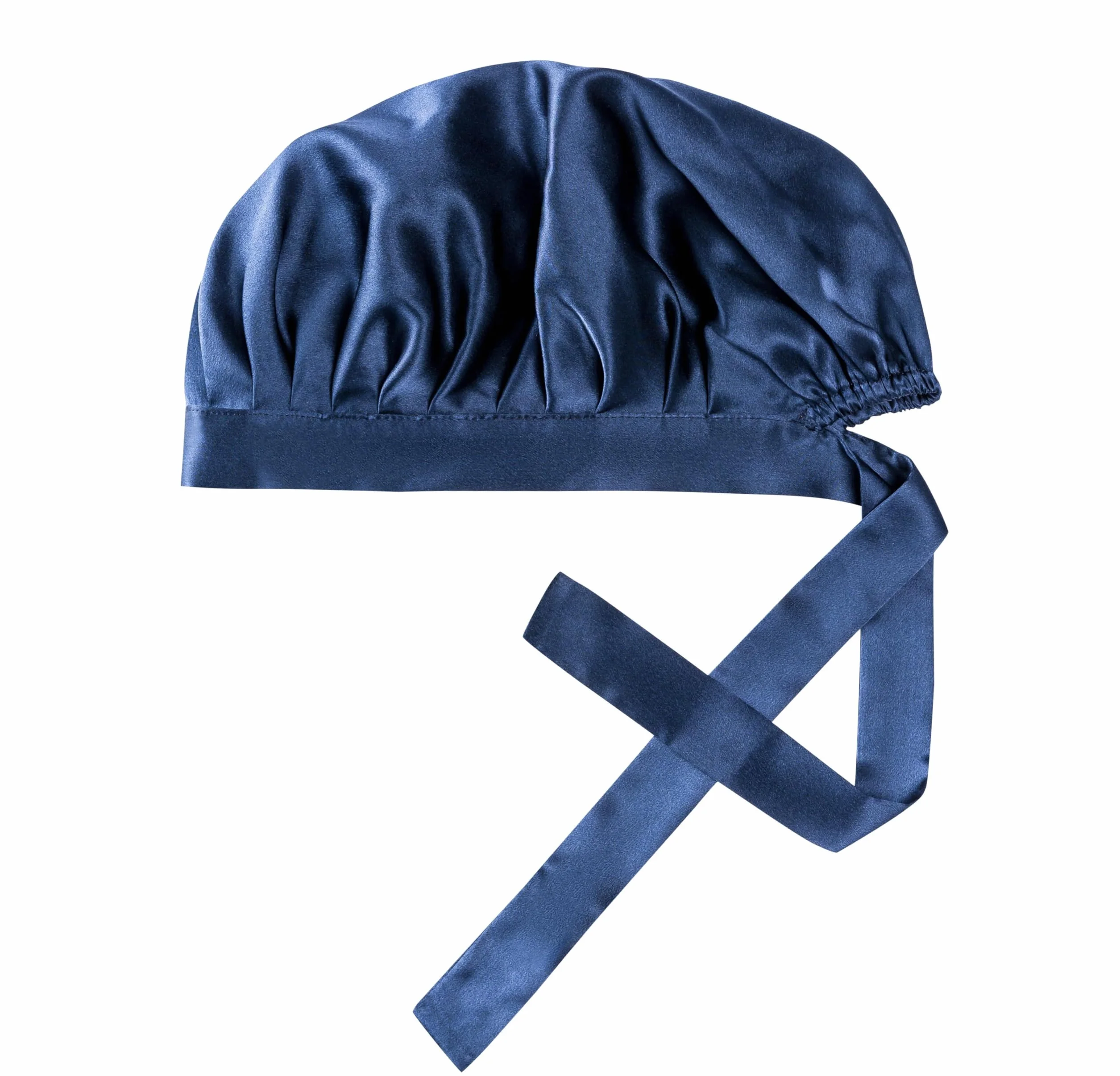 19 momme 100% jedwabny czepek do spania Silk Bonnet czapka do spania dla kobiet, z regulowanymi paskami