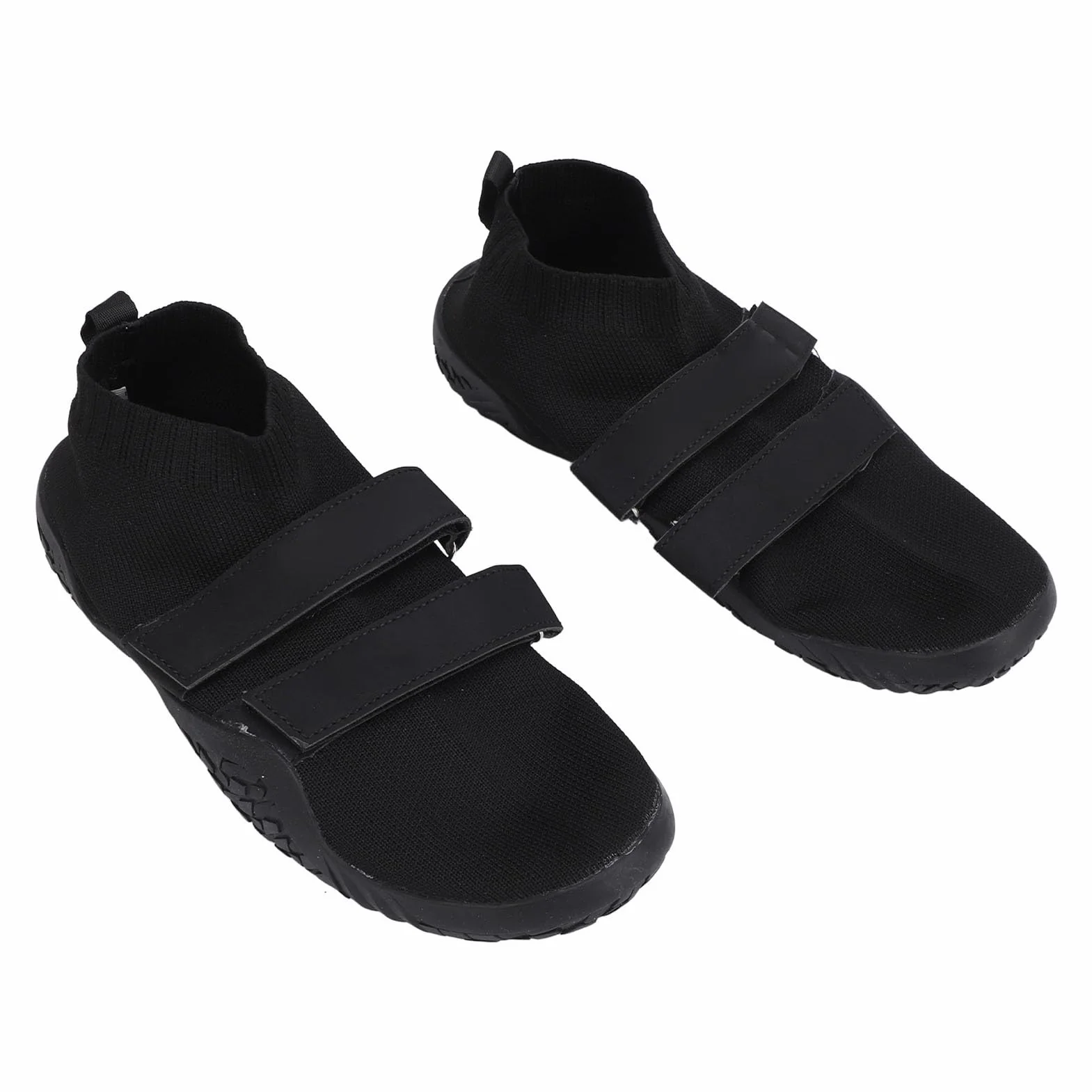 2 szt. Buty Boso, Amortyzujące Gumowe Nylonowe Buty do Podnoszenia Ciężarów do Treningu w Przysiadach Zapaśniczych (44)