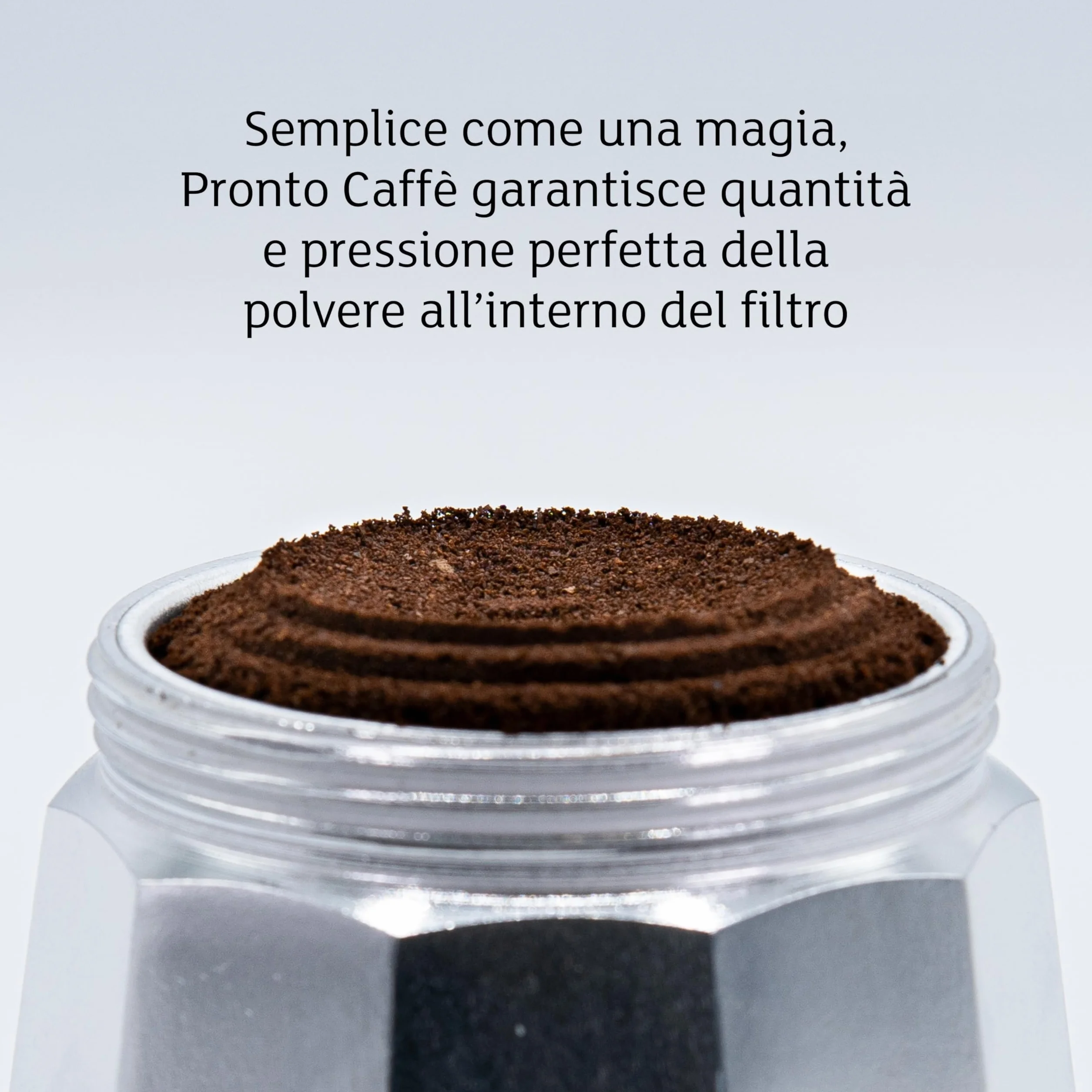 Lavatelli Pronto Dozownik do kawy mielonej czerwony 13 x 11 x 20 cm