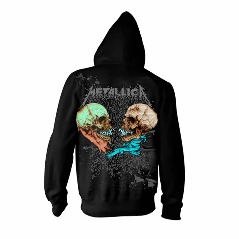 Metallica Bluza z kapturem unisex dla dorosłych Sad But True na zamek błyskawiczny