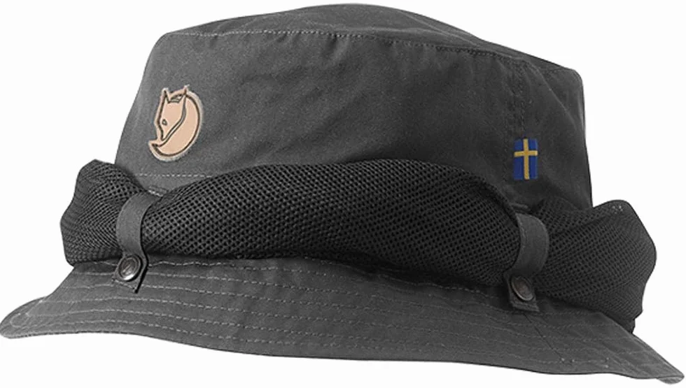 Fjällräven Marlin kapelusz na komary, ciemnoszary, M