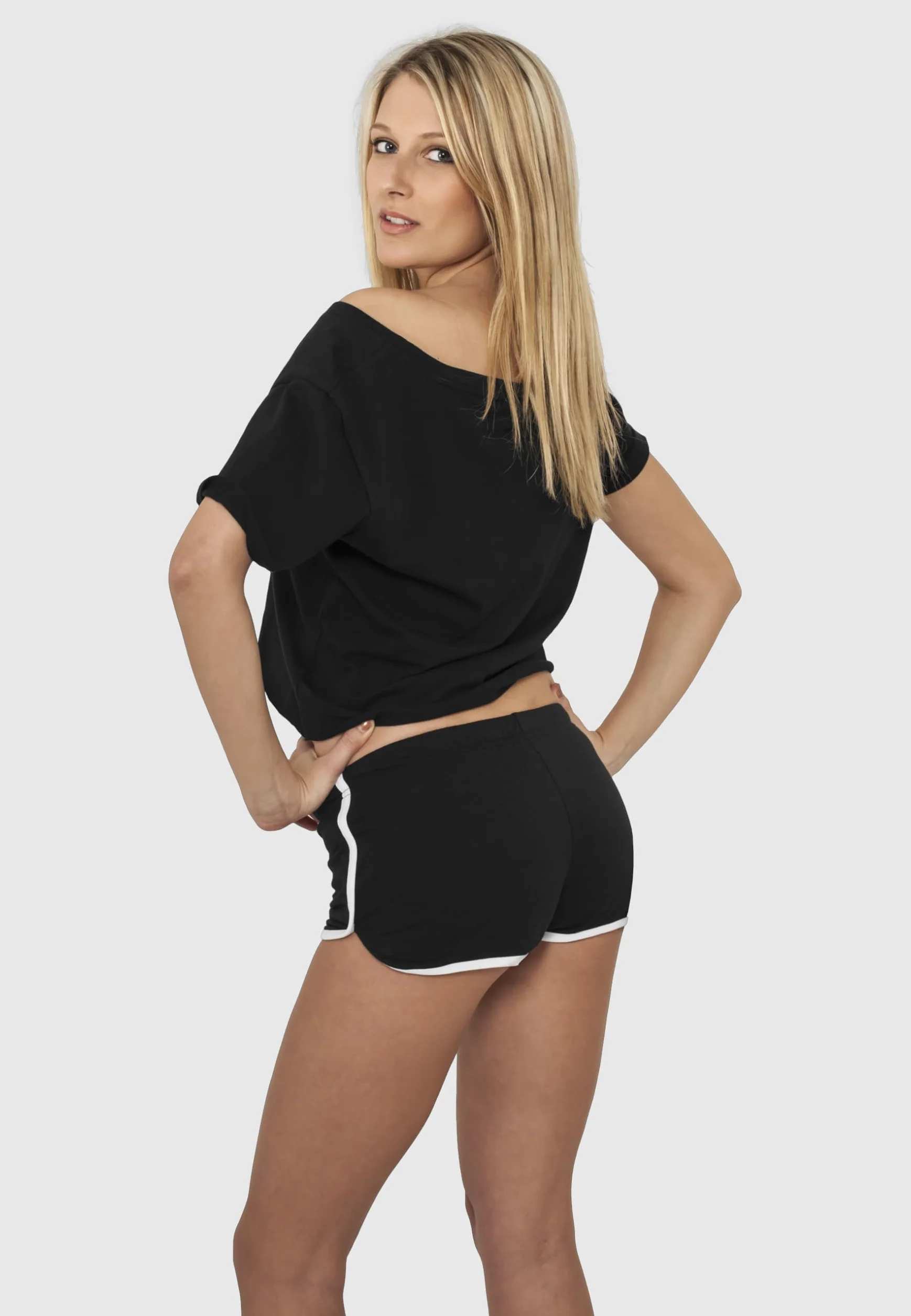 Urban Classics Ladies French Terry Hotpants - Szorty Kobiety