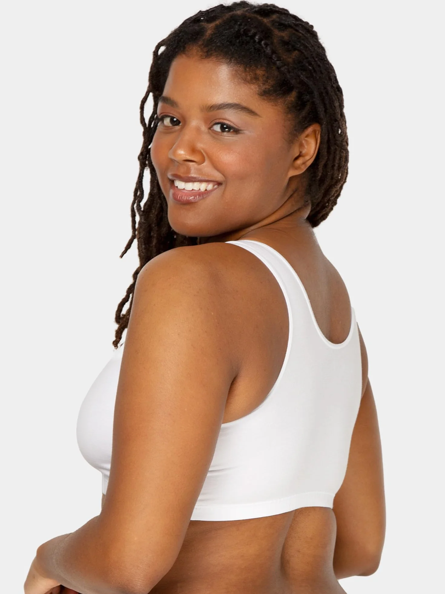 Fruit of the Loom Biustonosz sportowy Kobiety Tank Style Cotton Sports Bra (4 w zestawie)