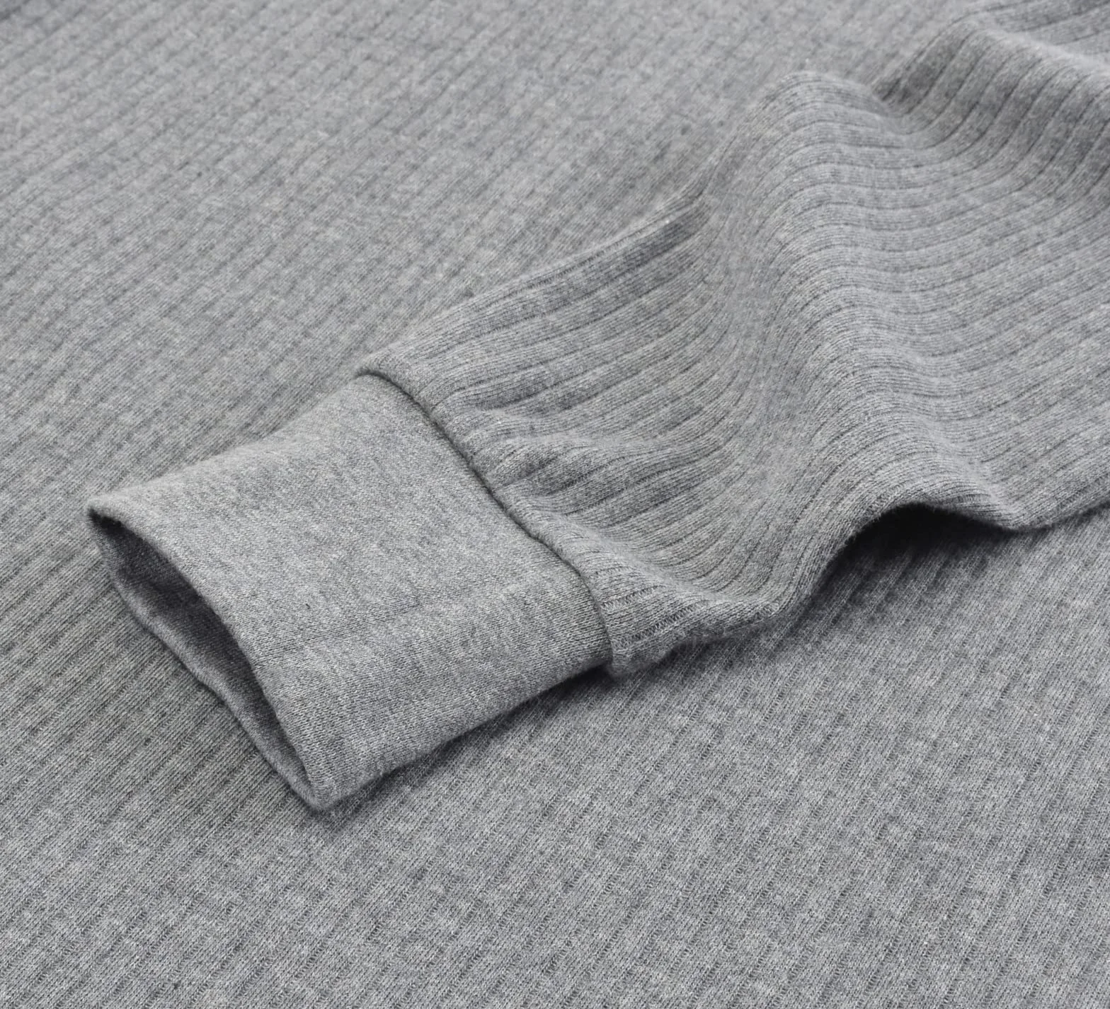 BestSale247 Męski podkoszulek termiczny z polaru, ciepła zimowa bielizna z długim rękawem, bawełna
