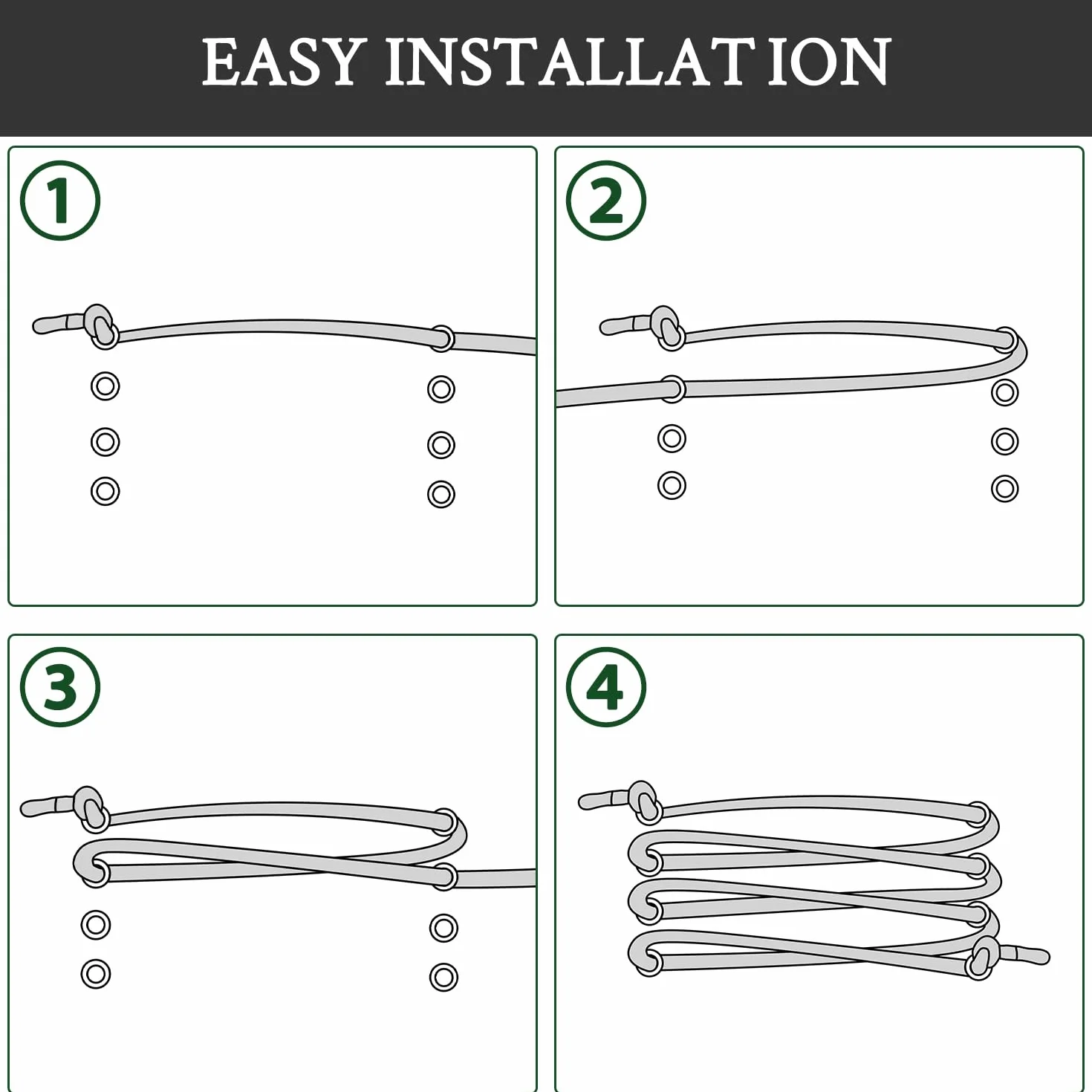 Endoto Elastyczne Sznurówki Bez Wiązania do ON Cloud 5 & 6 Butów, Sznurowadła Zamiennik Sznurowadeł Zamienne Shoe Laces Replacement Shoelaces