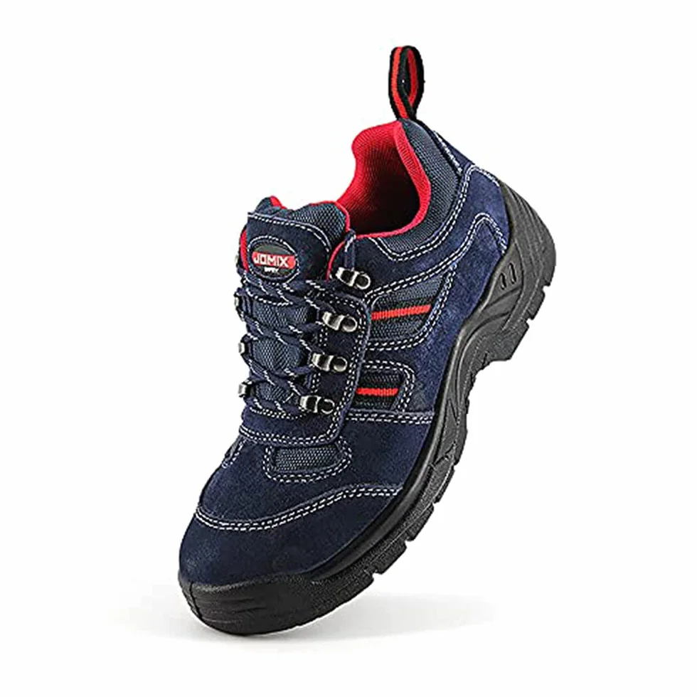 JOMIX Obuwie robocze, uniseks, buty ochronne dla mężczyzn i kobiet, S1P SRC, 01 Navy, 44 EU
